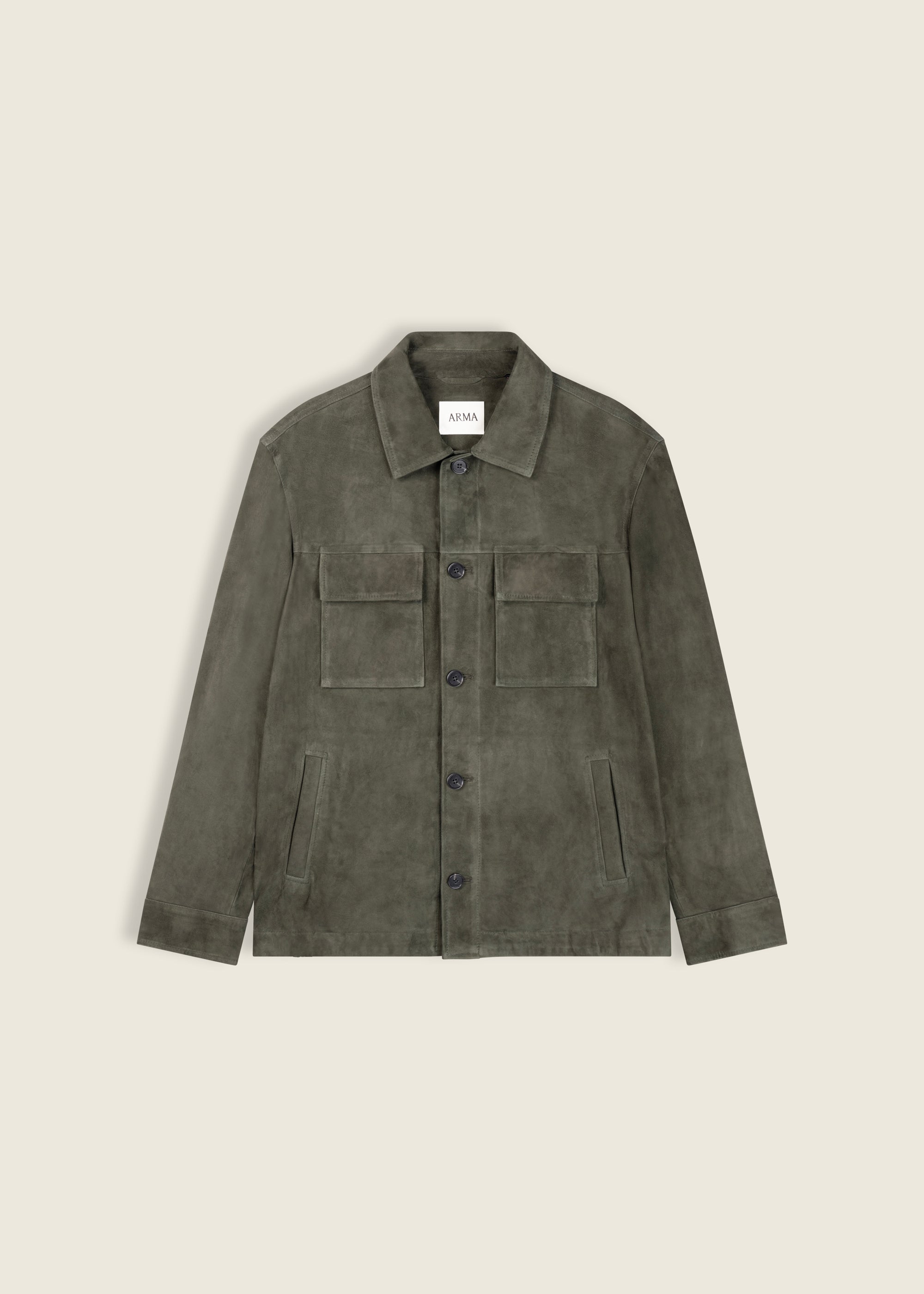 MEX | Suede Shirt | Dark Green