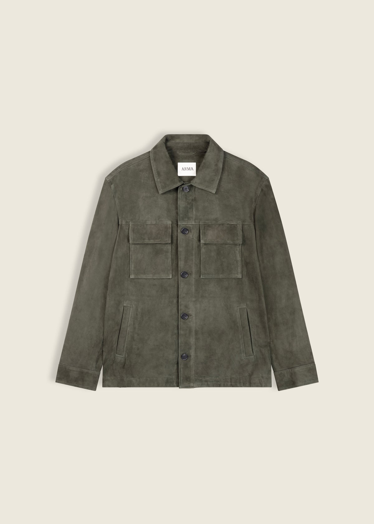 Mex | Suede Shirt | Dark Green