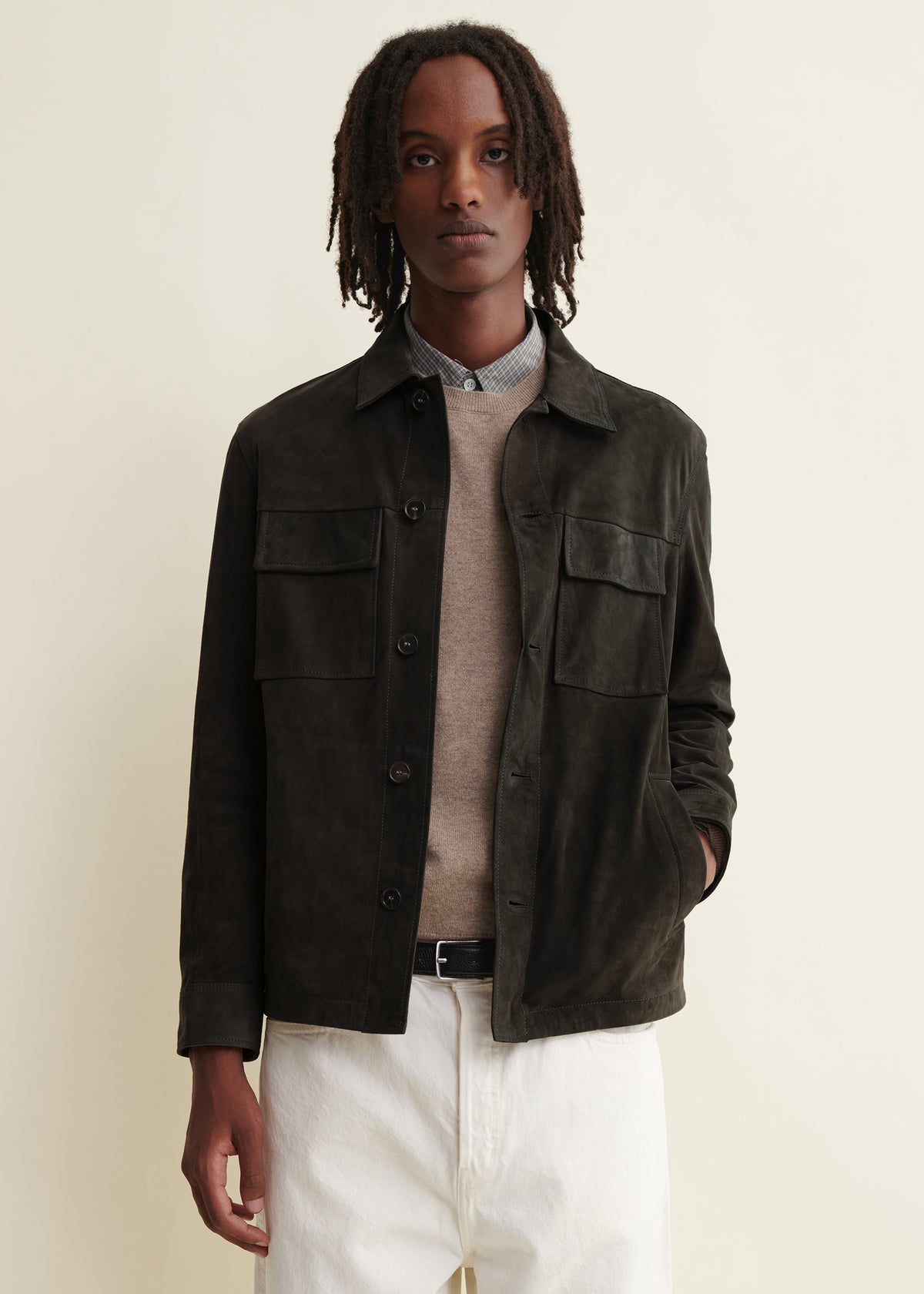 MEX | Suede Shirt | Iron