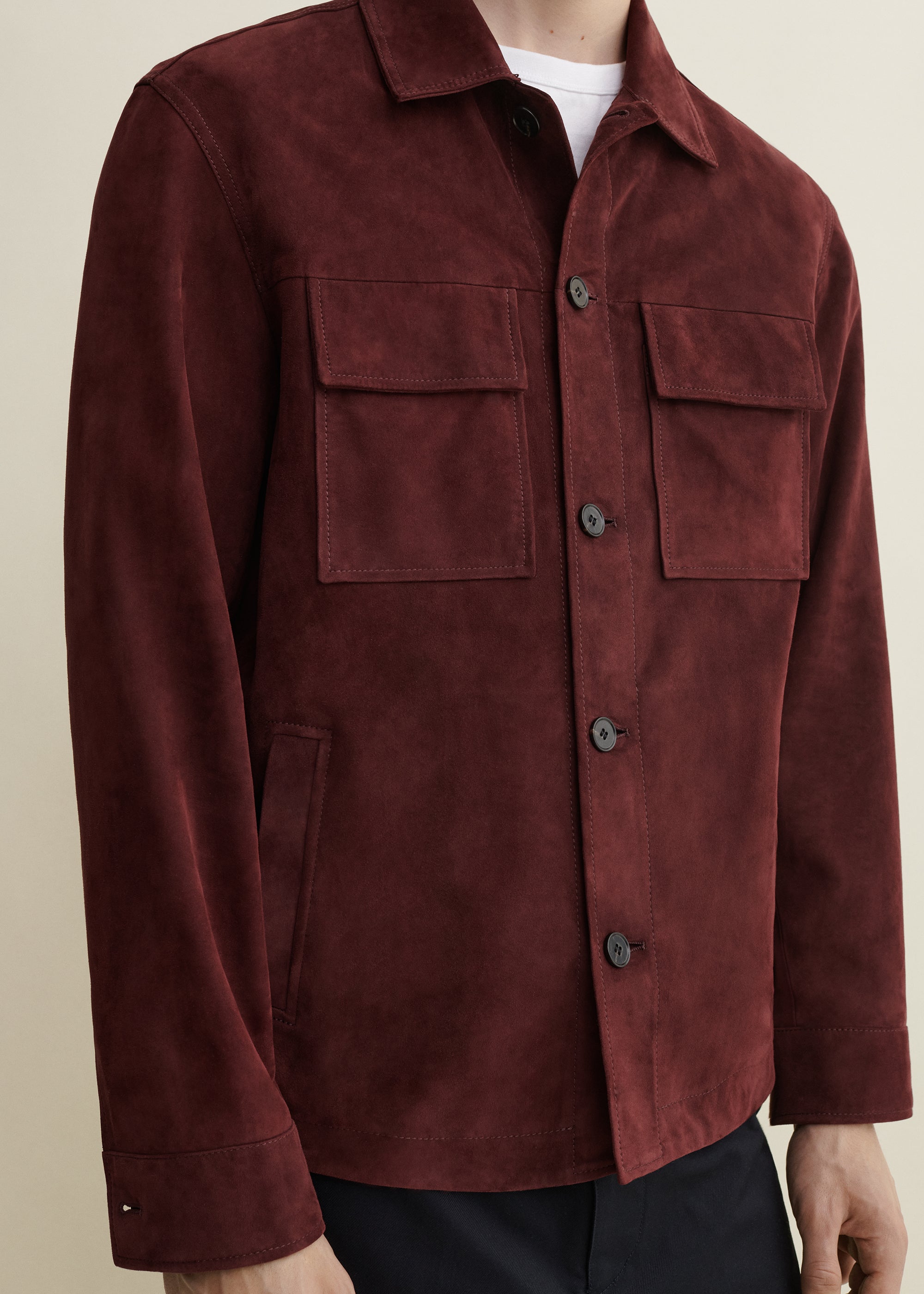 MEX | Suede Shirt | Shiraz