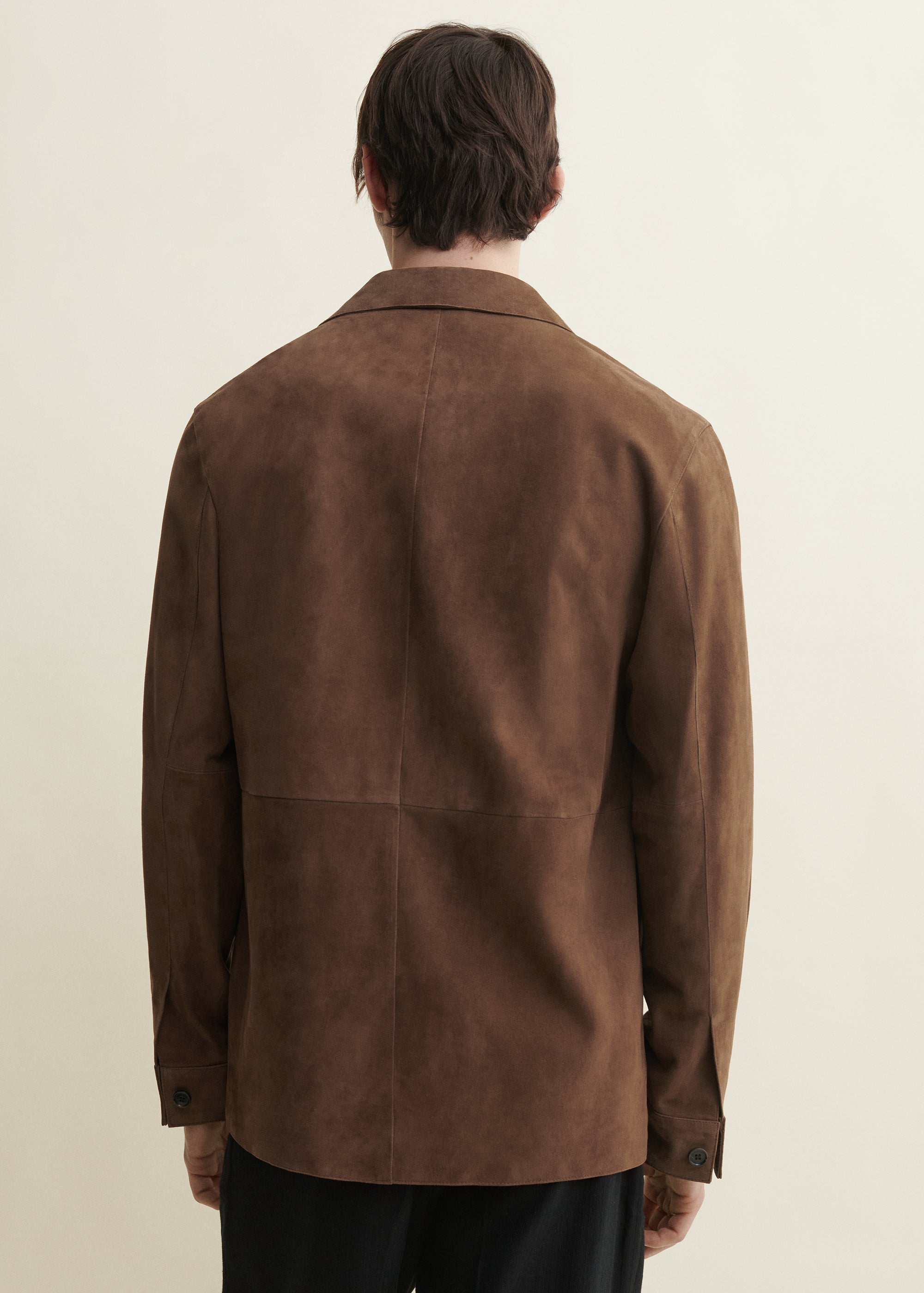 NICO | Suede Shirt | Saddle
