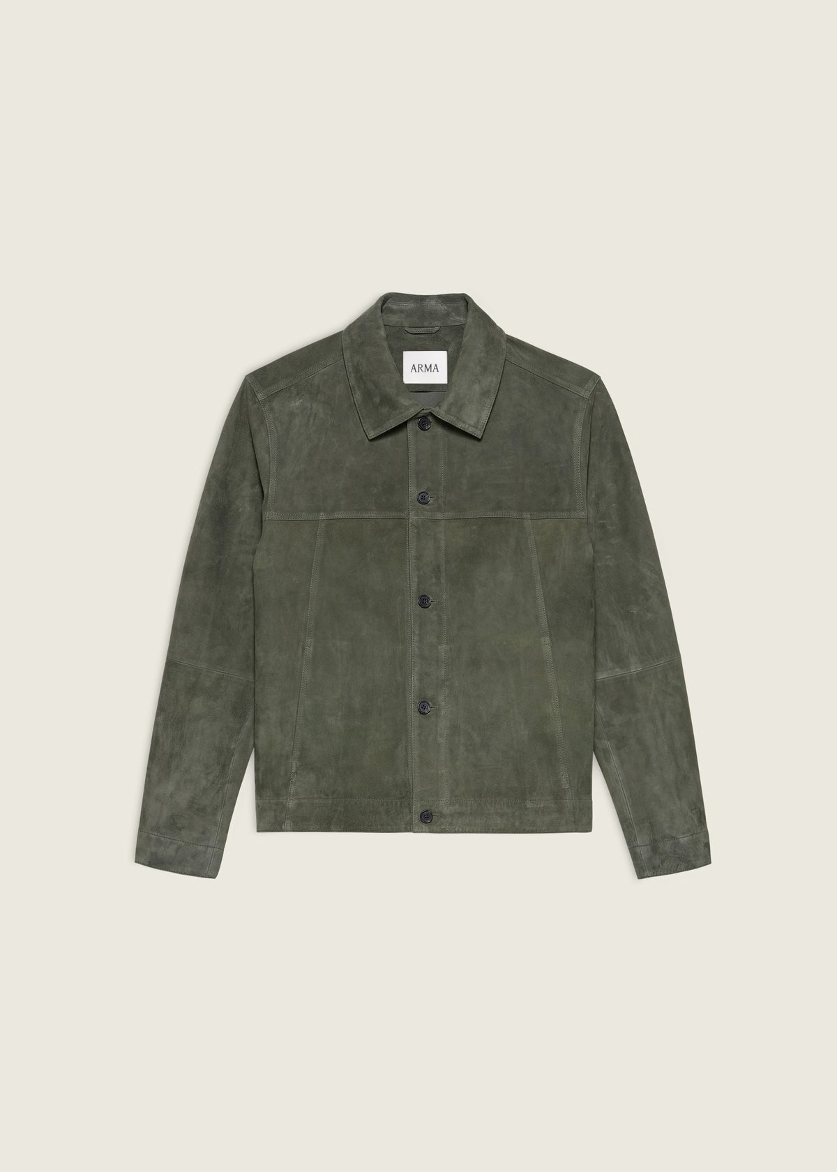Jaden | Suede Jacket | Dark Green