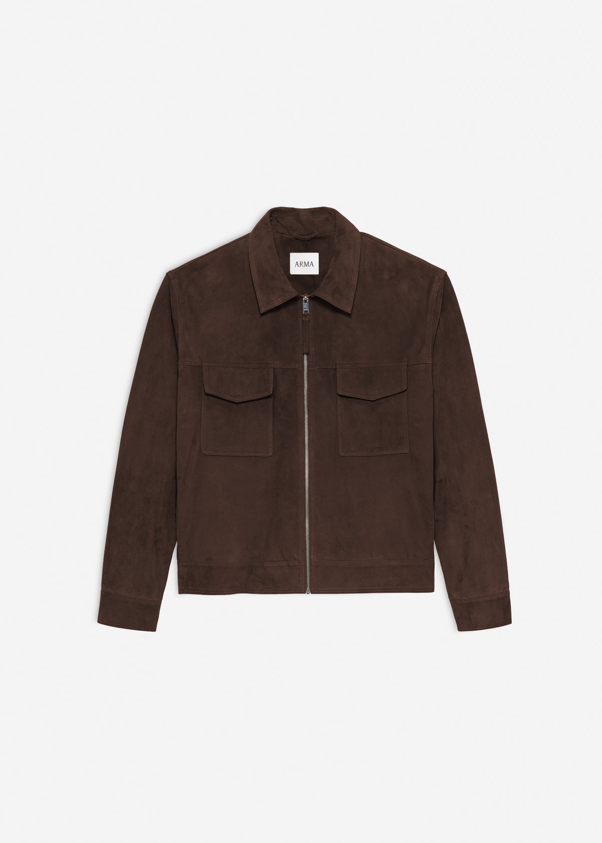 Kale | Suede Jacket | Mud Brown