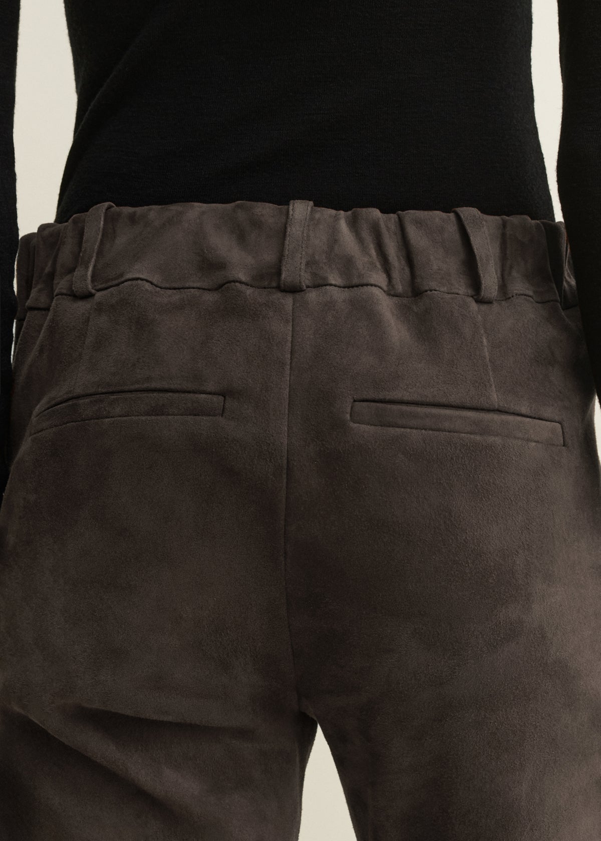 Jen | Wildlederhose mit Slim Fit | Iron