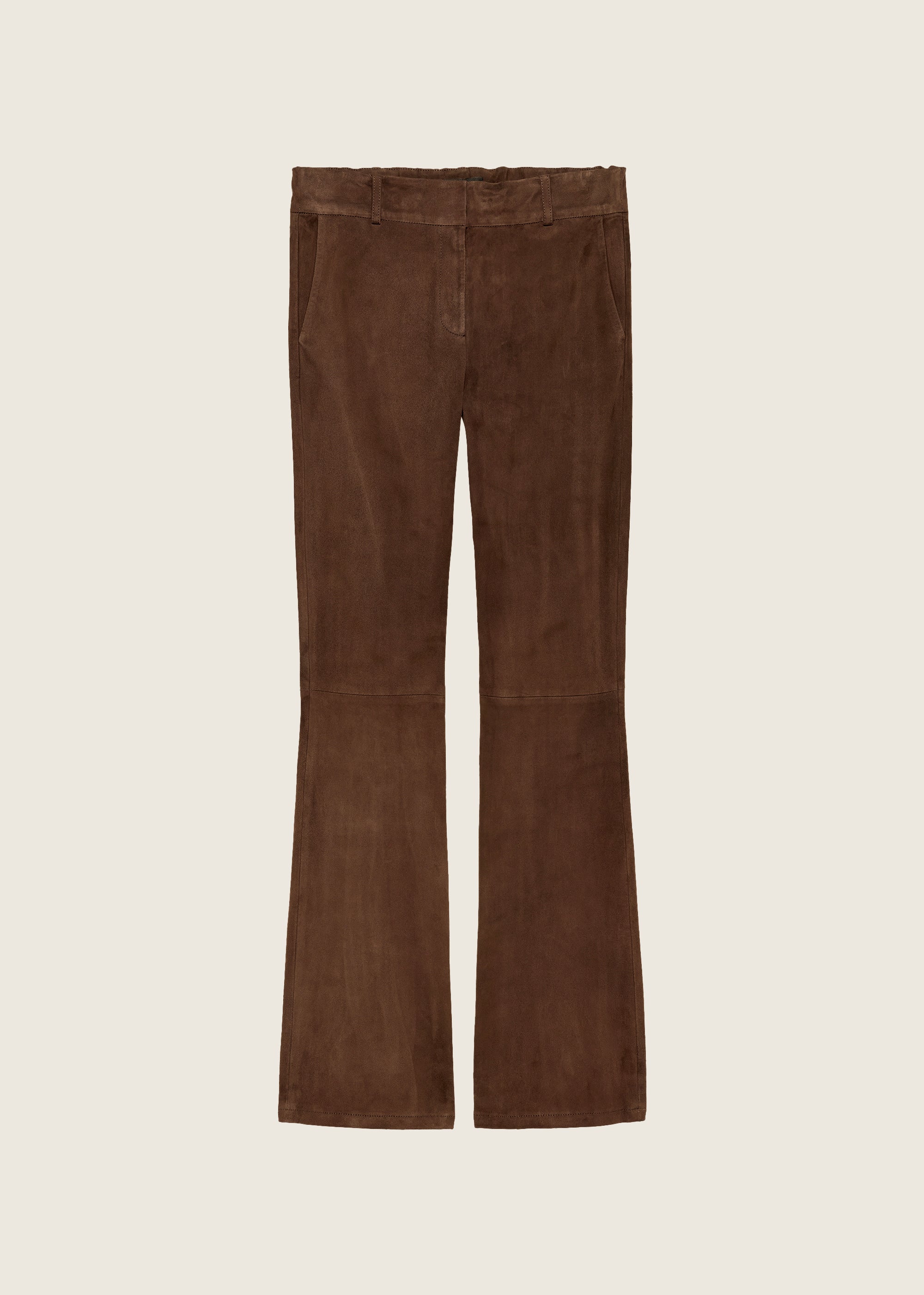 LUCIA | Stretch Wilderlederhose | Saddle