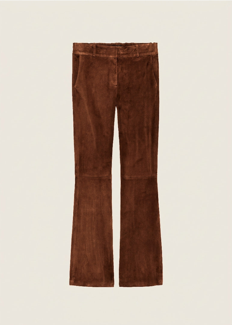 Lucia | Stretch Wilderlederhose | Saddle