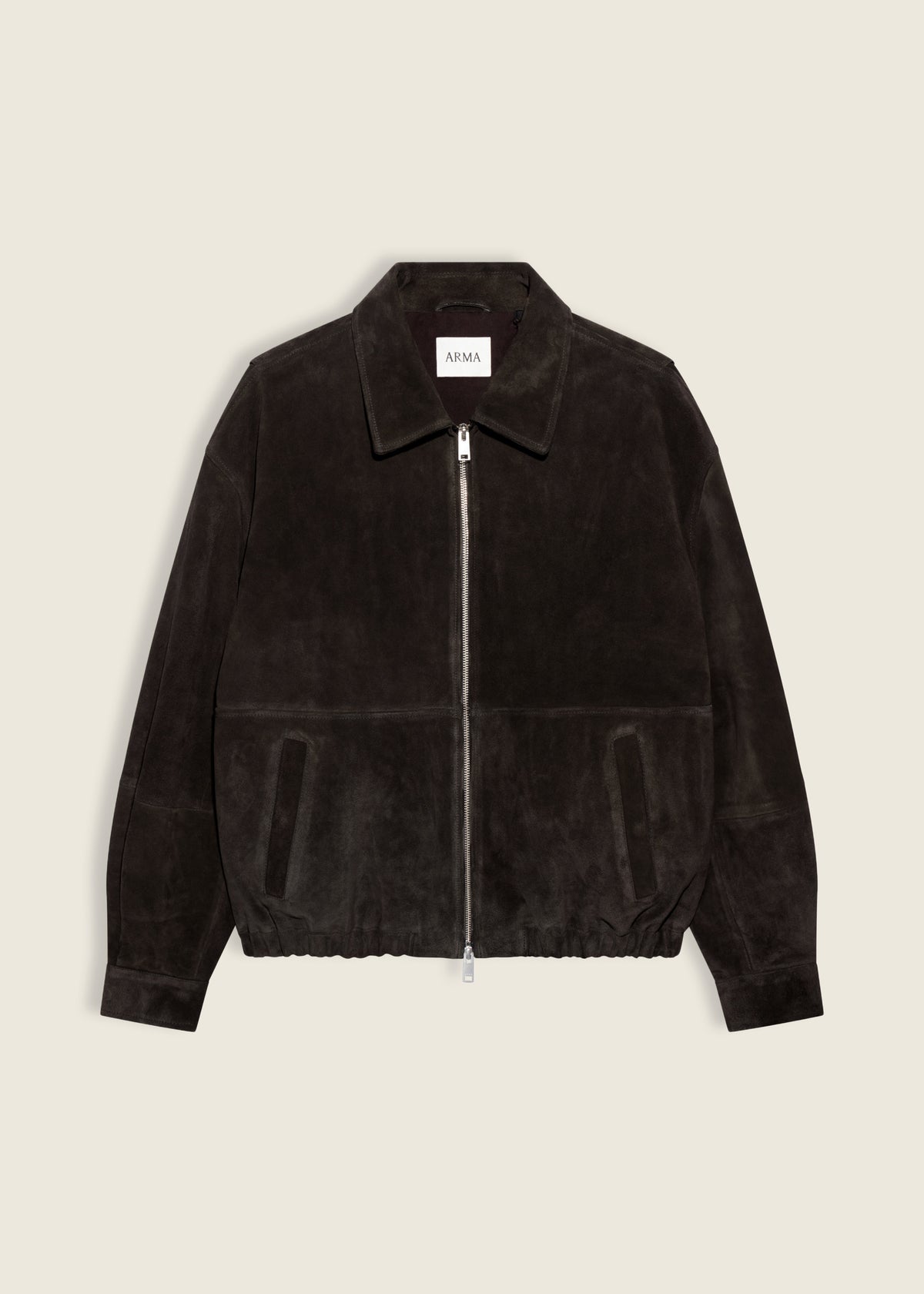 Maddox | Gritty Suede Jacket | Iron