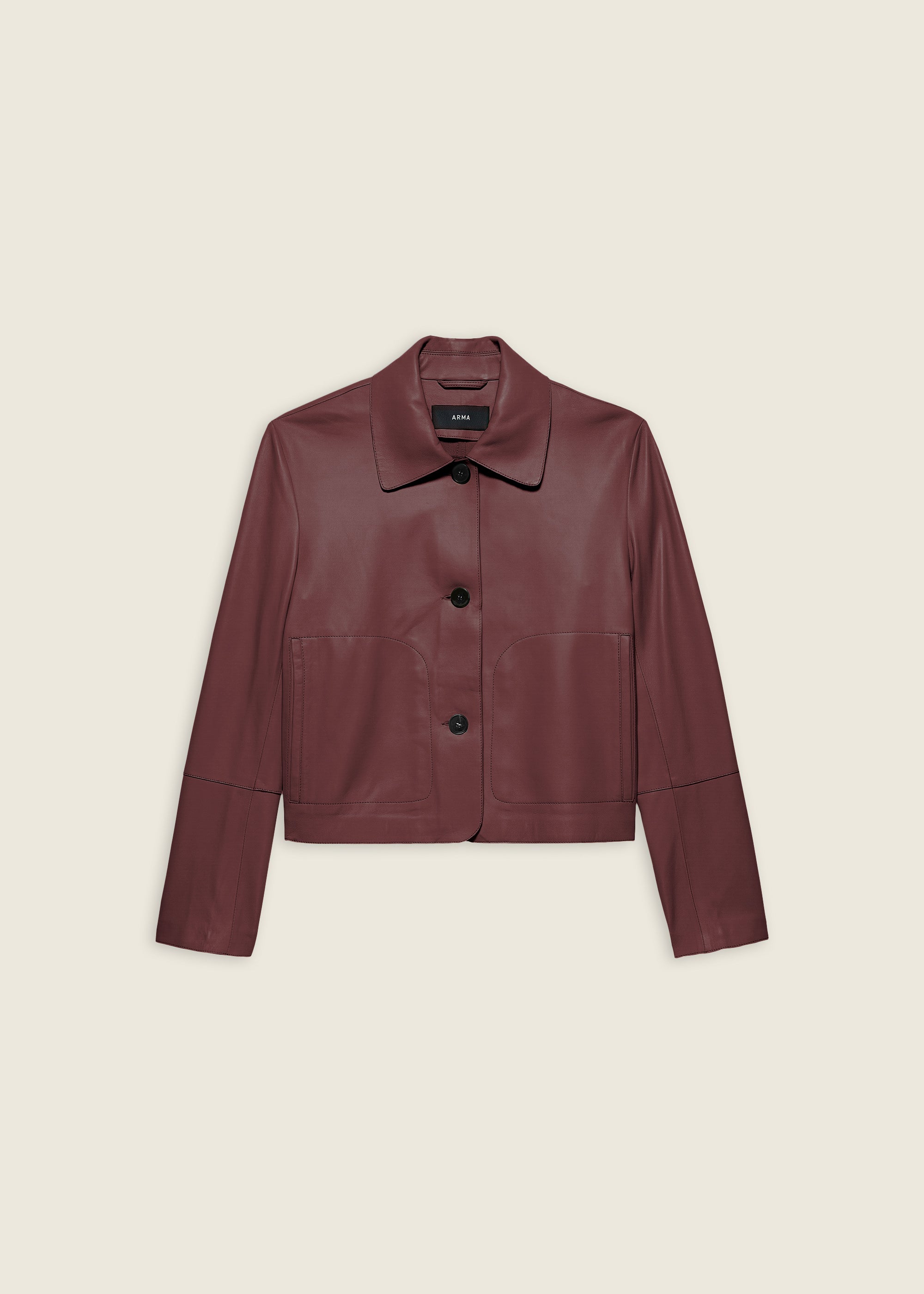 EMY | Lederjacke | MAHOGANY