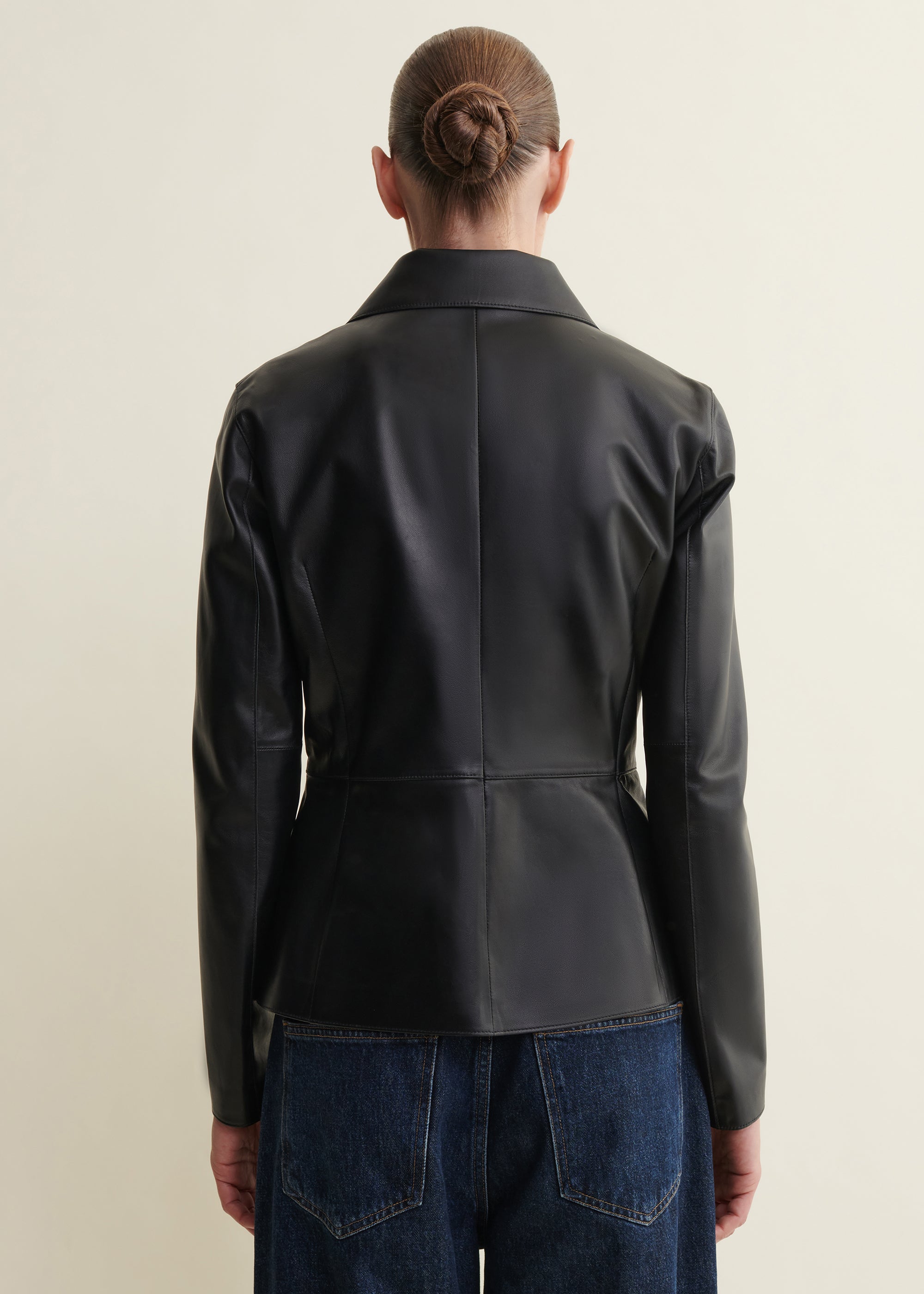 CARMEN | Leather Jacket | Black