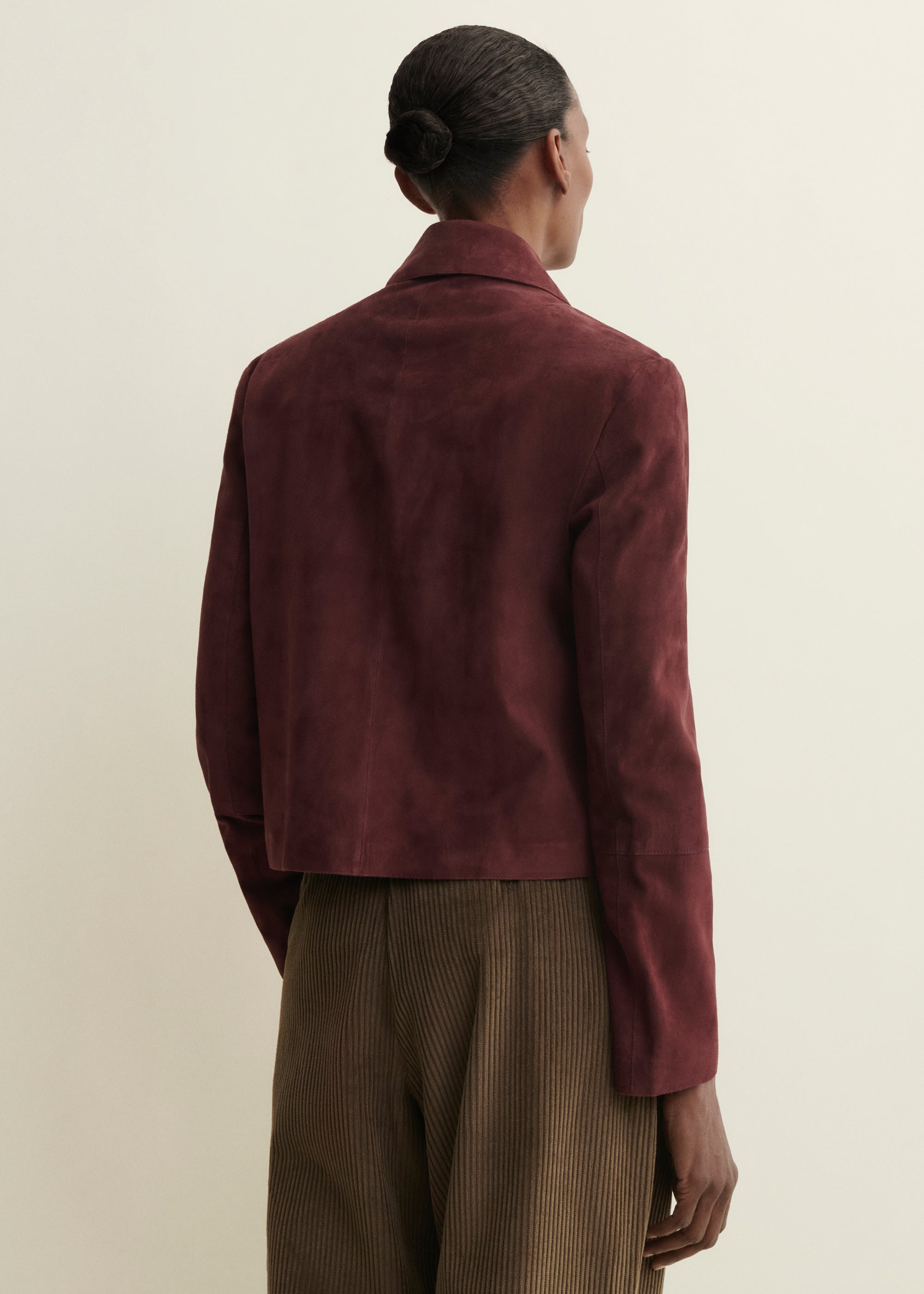 EMY | Suede Jacket | MAHOGANY