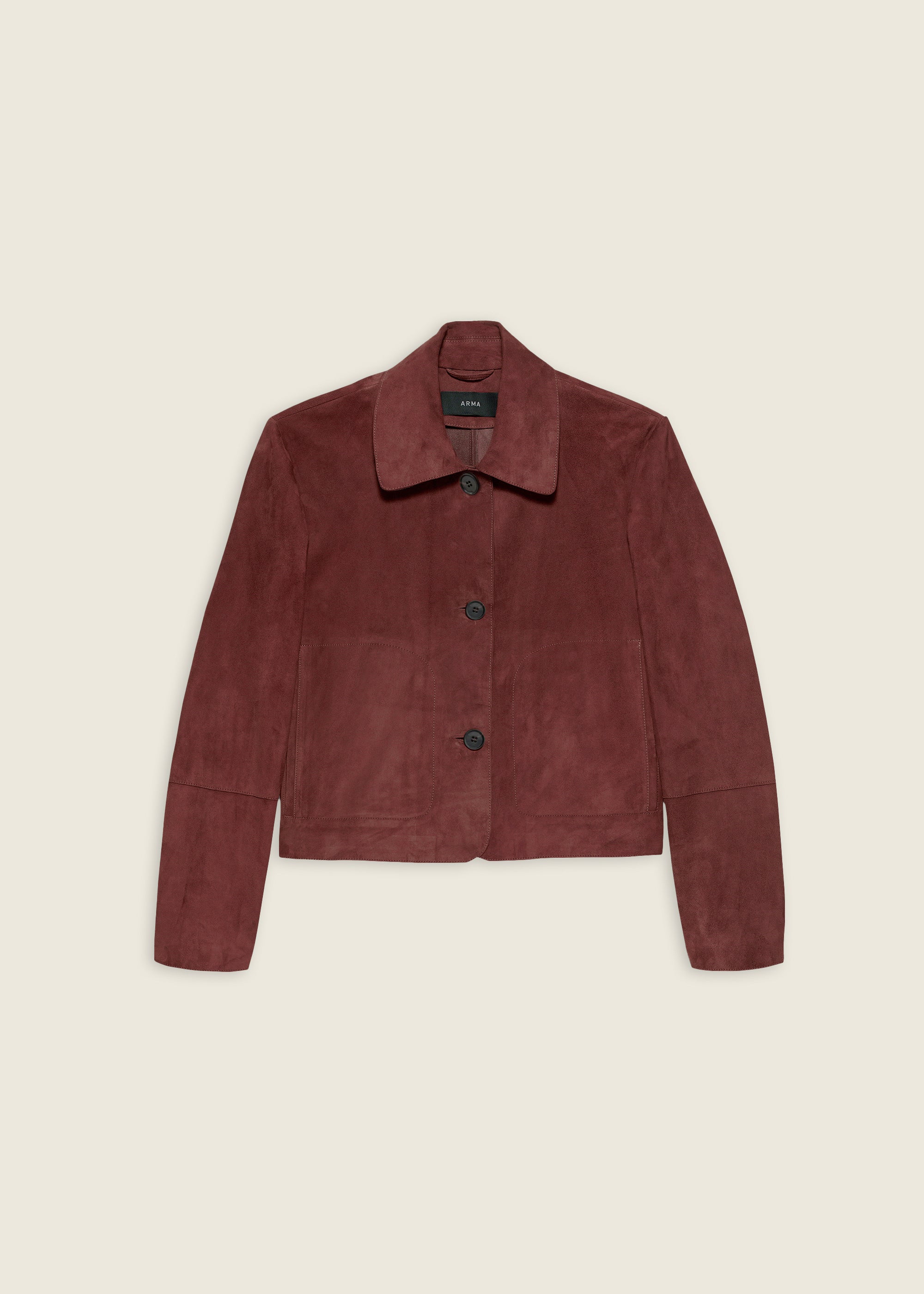 EMY | Suede Jacket | MAHOGANY