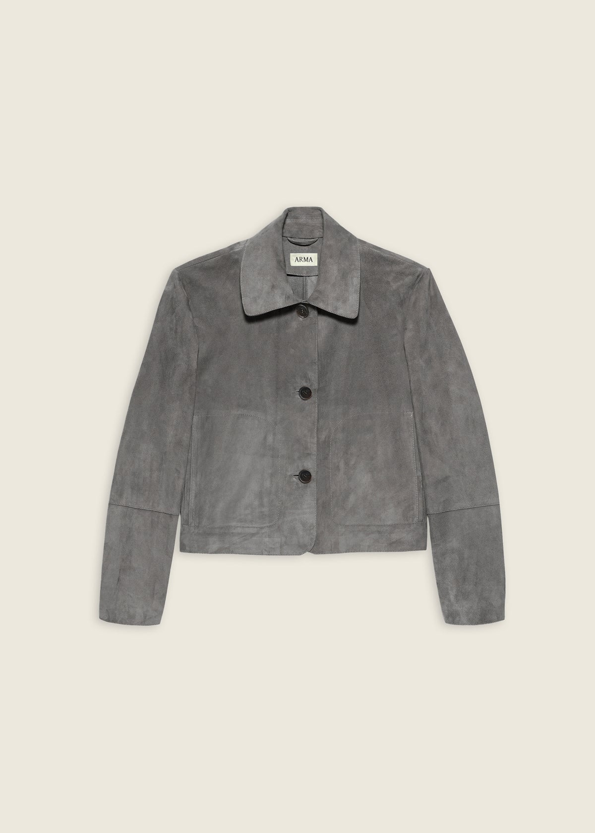 EMY | Suede Classic Jacket | Monument