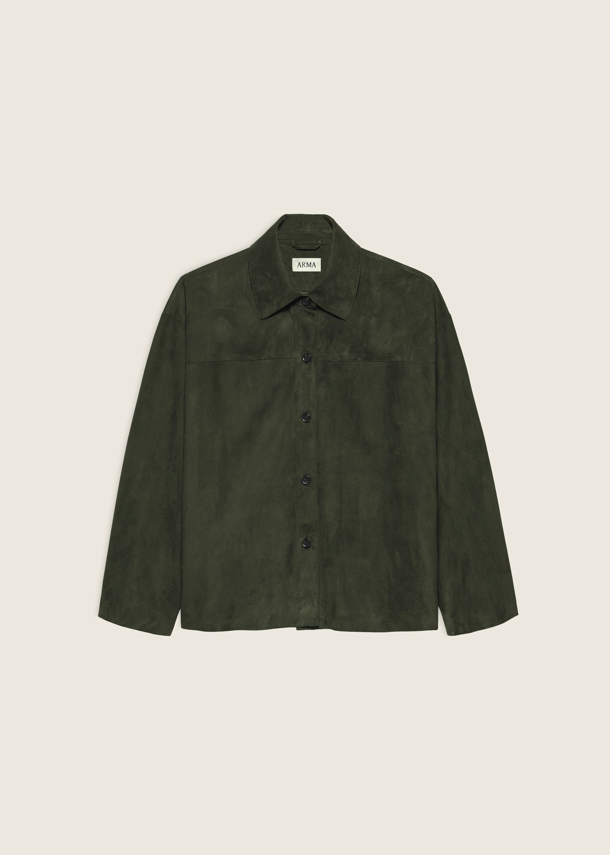 FENNA | Wilderleder Shirt | Dark Green