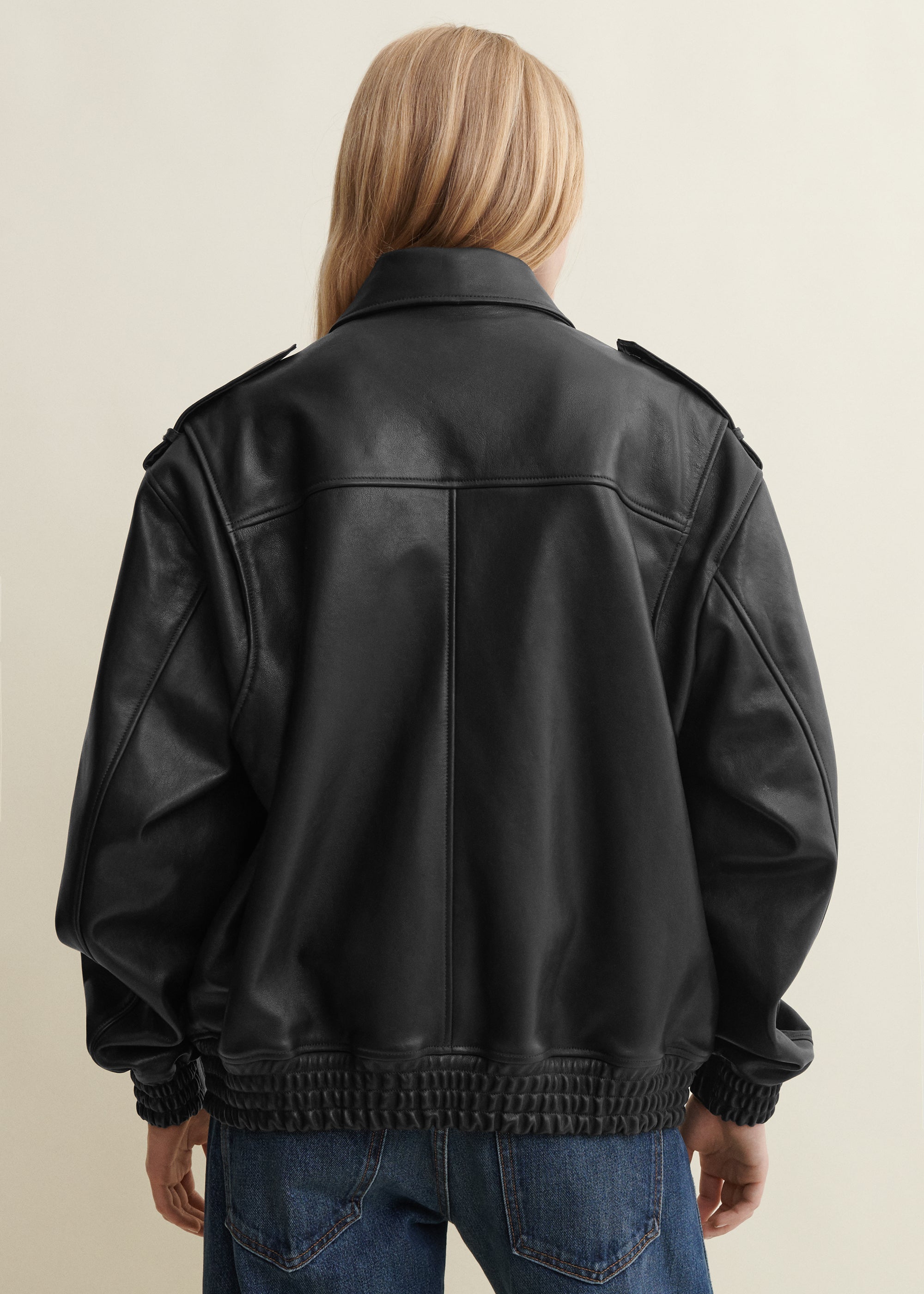 ASTRA | Lederjacke | Black