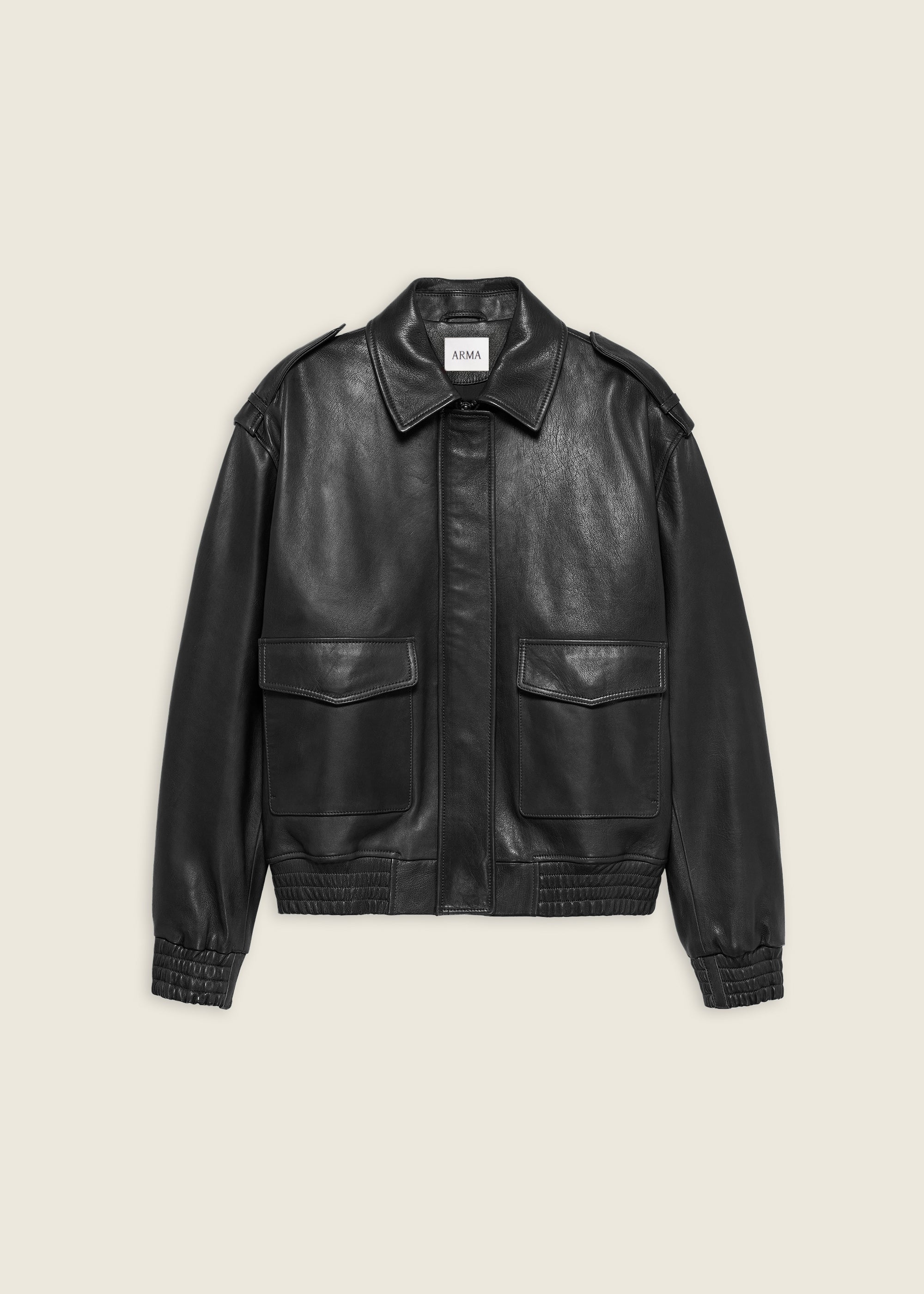 ASTRA | Lederjacke | Black