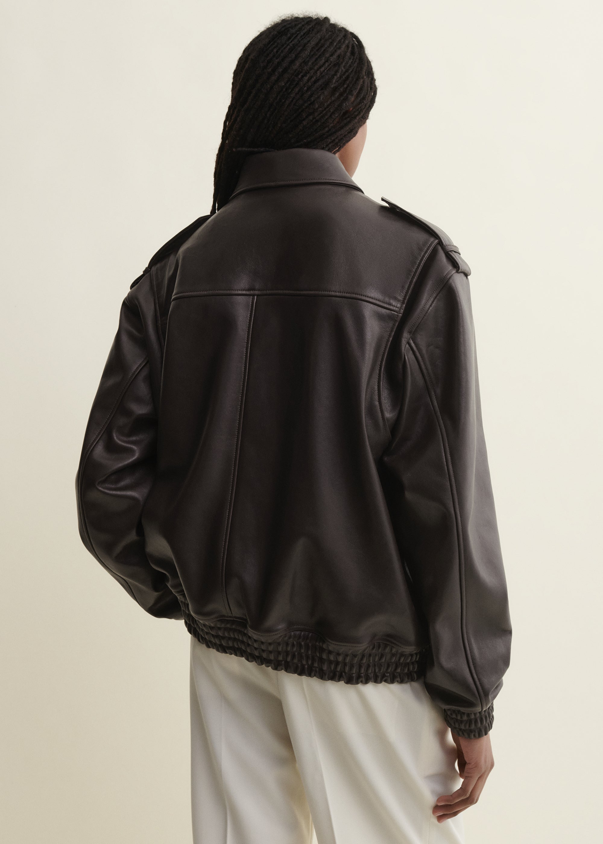 ASTRA | Lederjacke | COFFEE BEAN