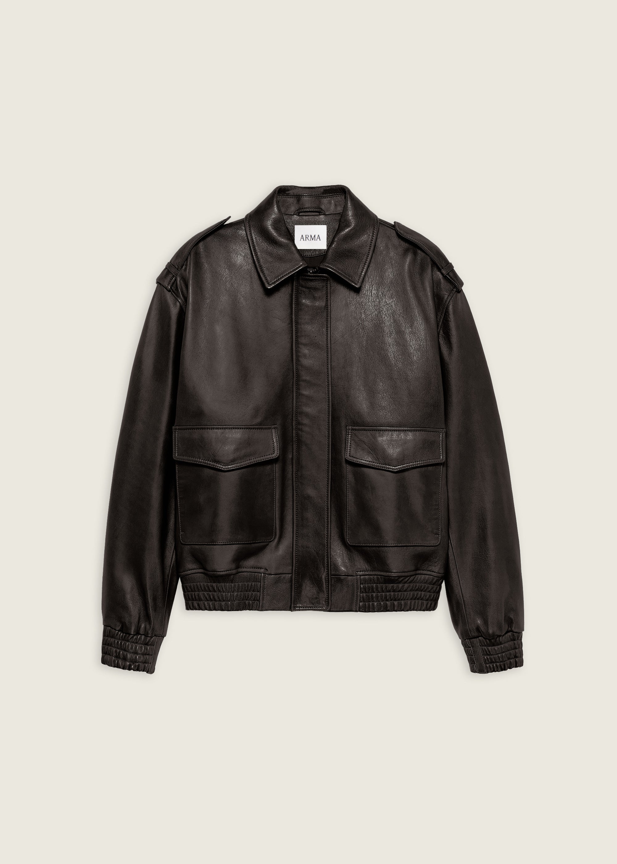 ASTRA | Lederjacke | COFFEE BEAN