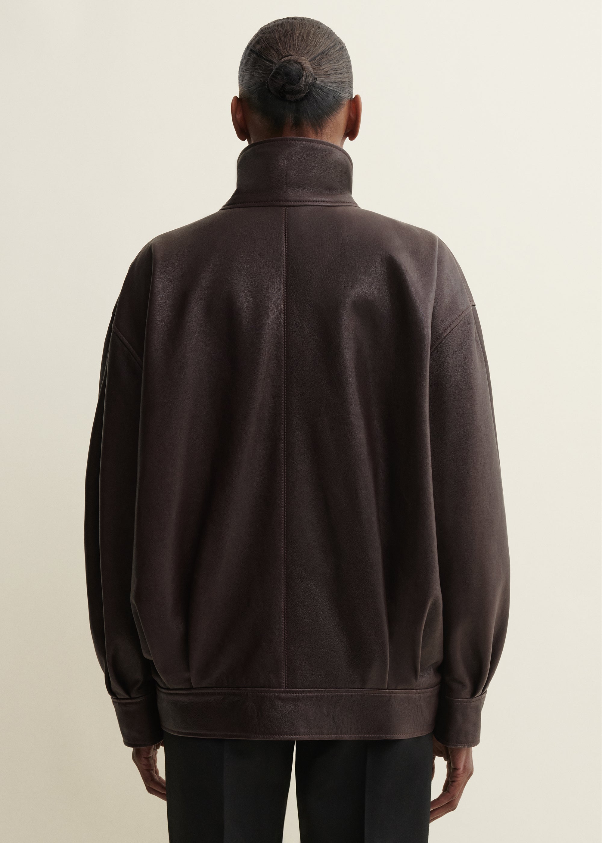 PAULA | Lederjacke | COFFEE BEAN
