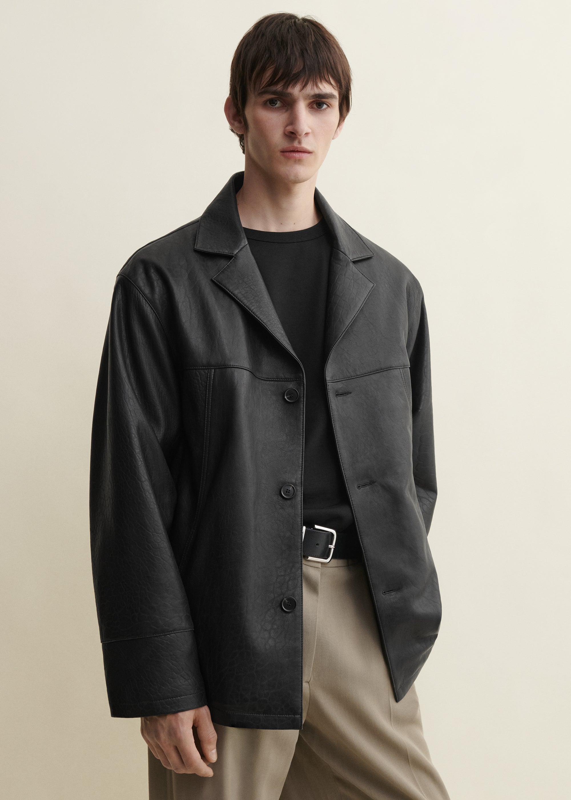 JACK | Leather Jacket | Black