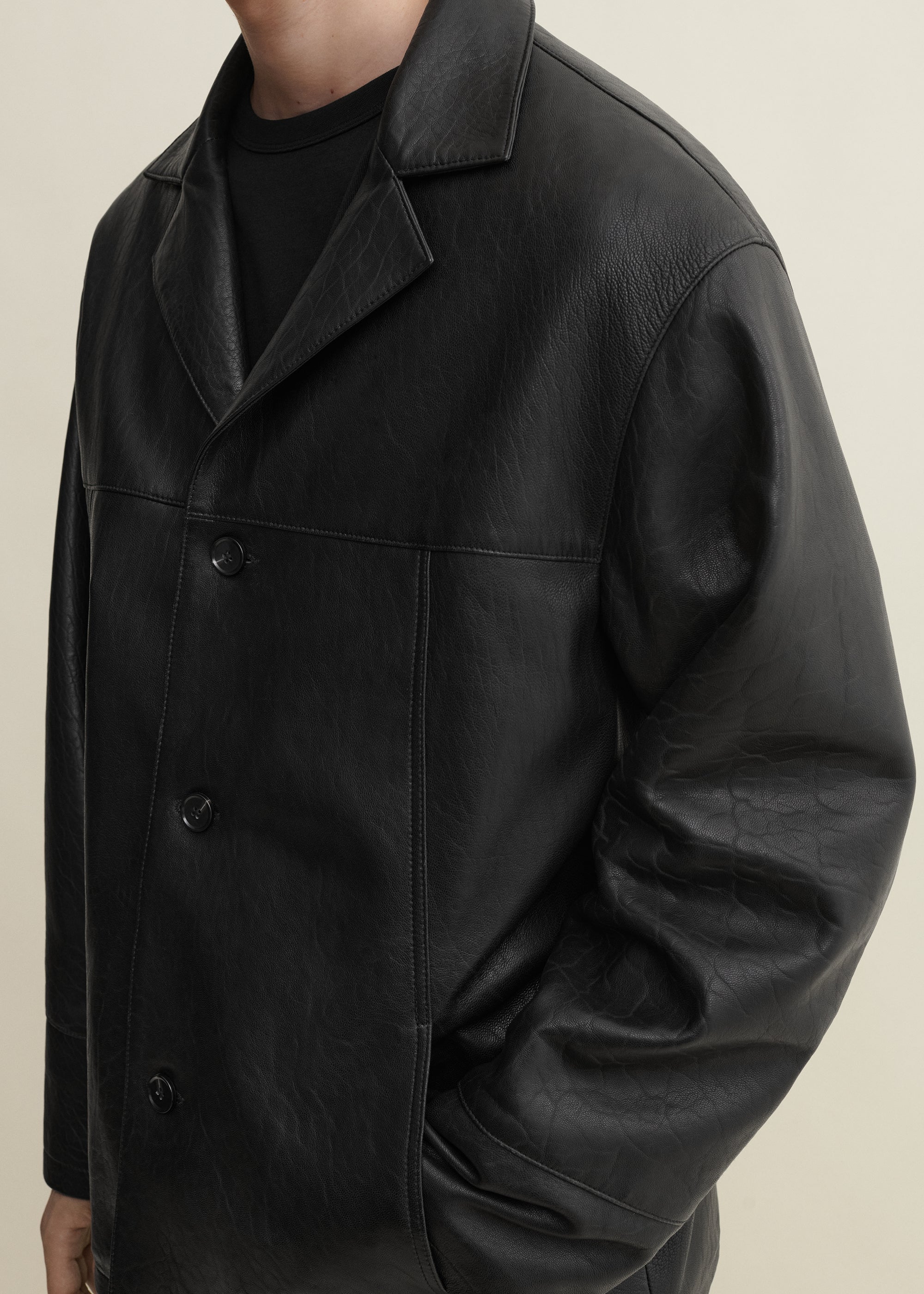 JACK | Leather Jacket | Black