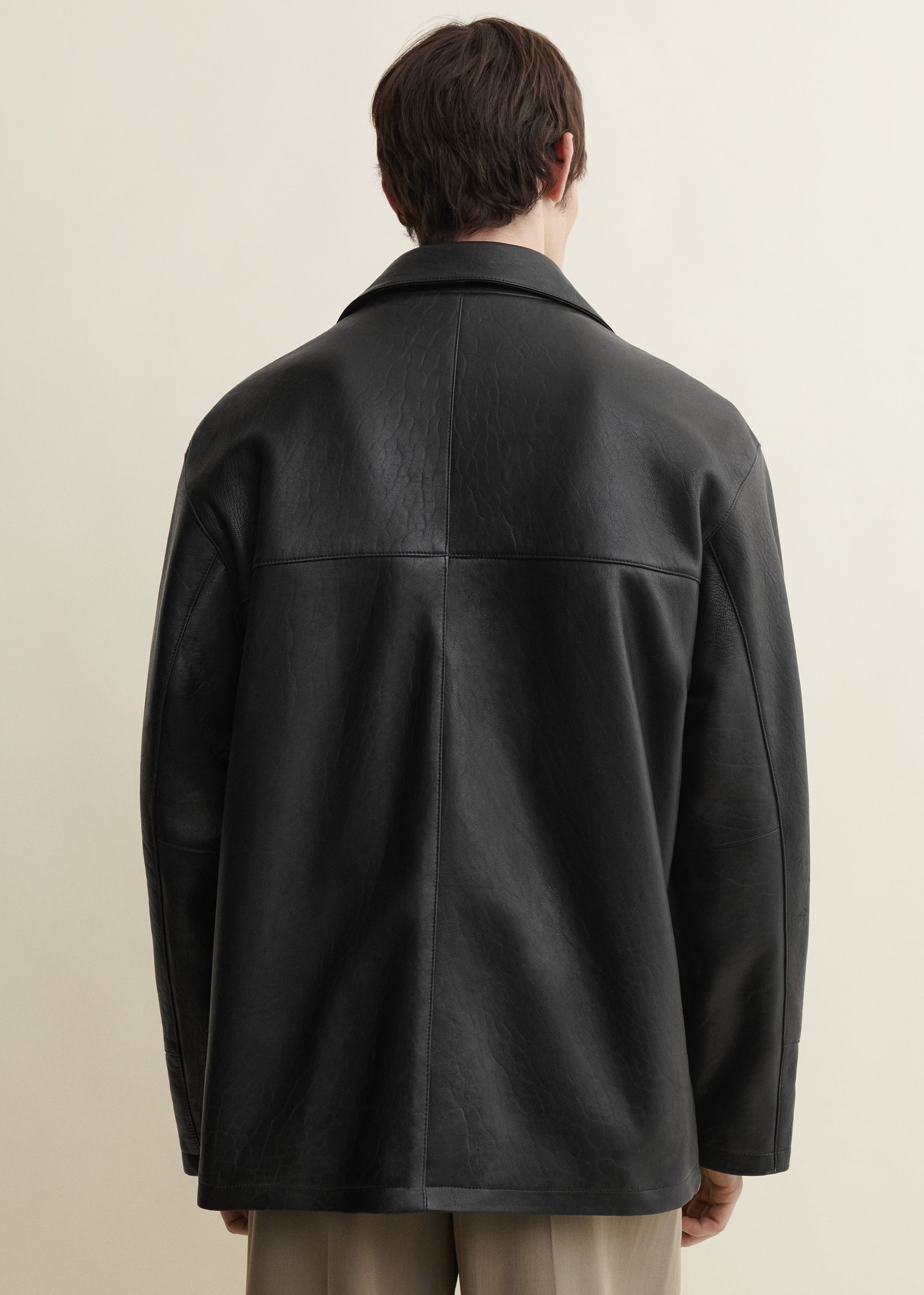 JACK | Leather Jacket | Black