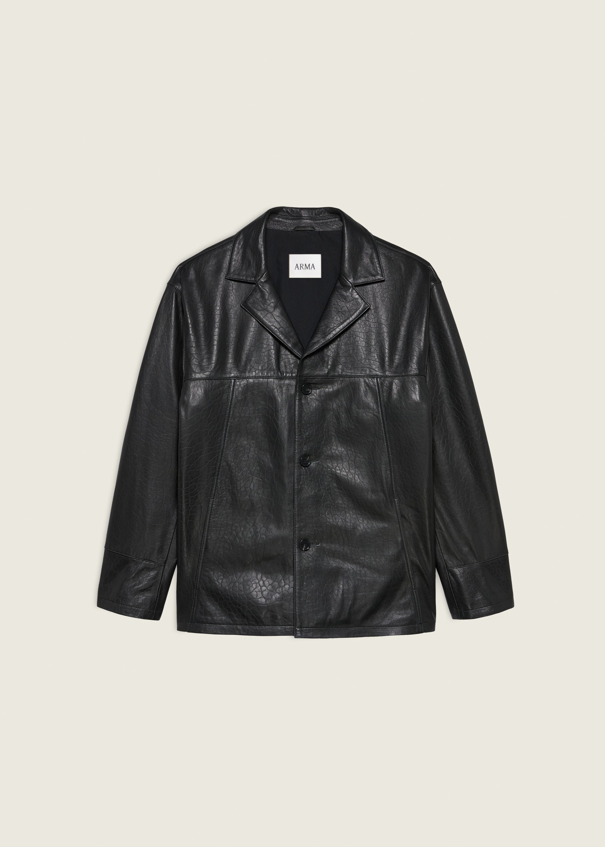 JACK | Leather Jacket | Black