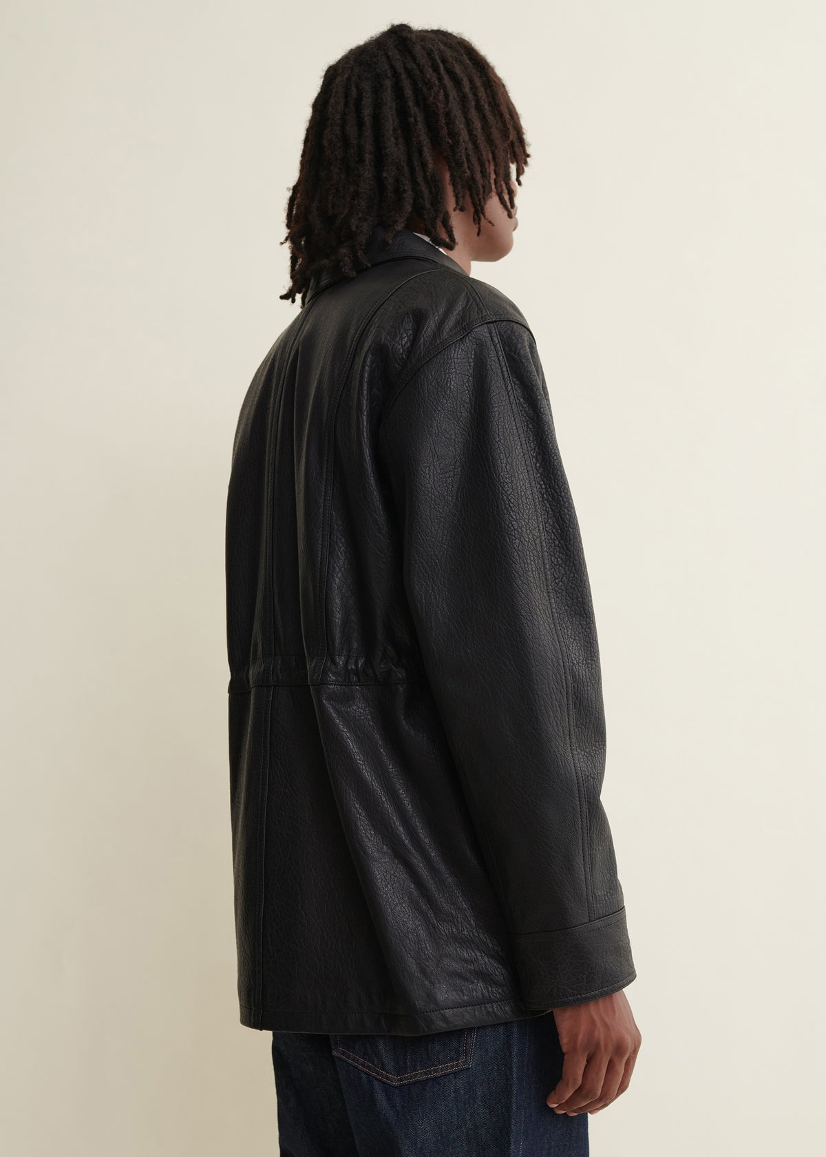 Mavis | Leather Jacket | Black