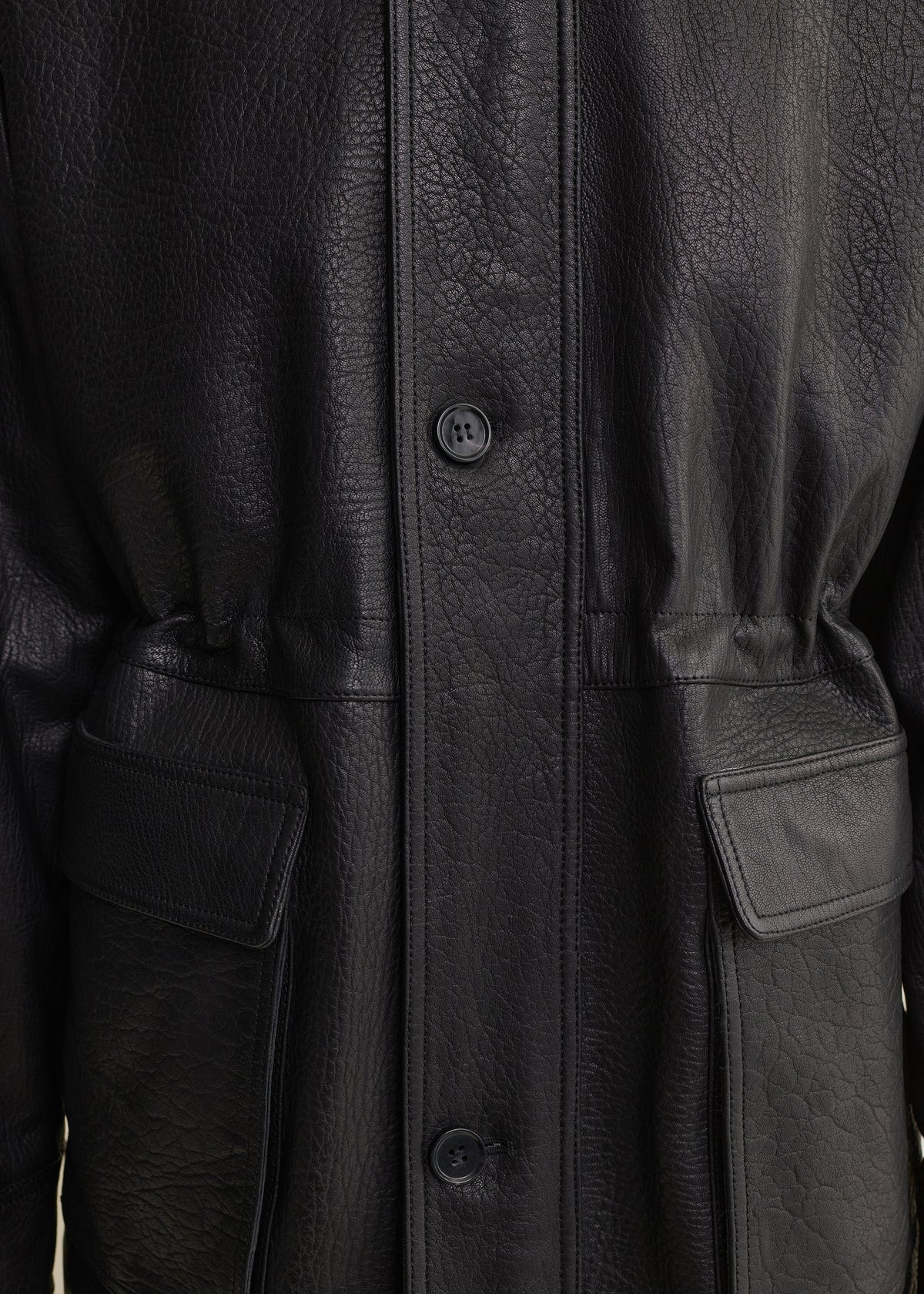 Mavis | Leather Jacket | Black