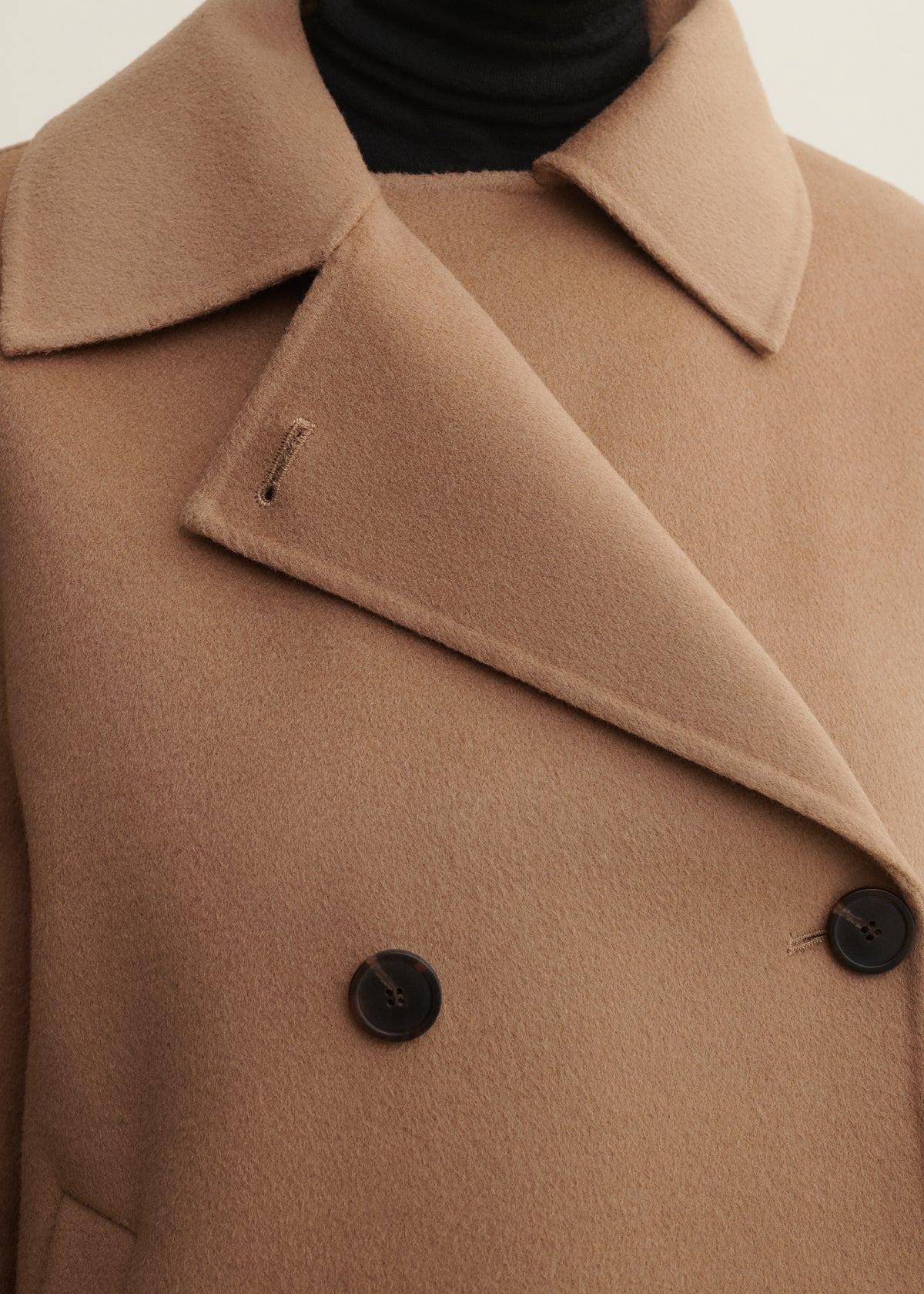 Manila | Wool Jacket | Dark Beige
