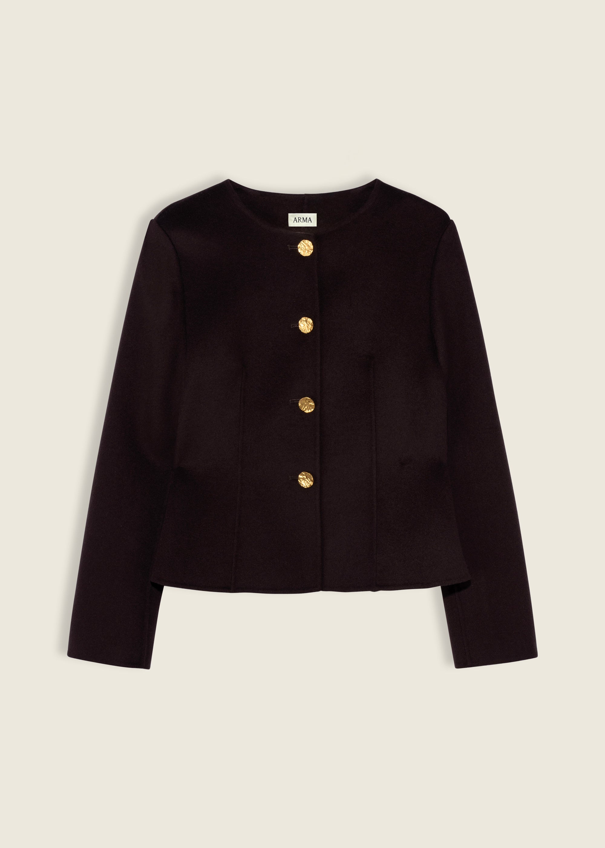 LORENA | Wool Jacket | UMBER