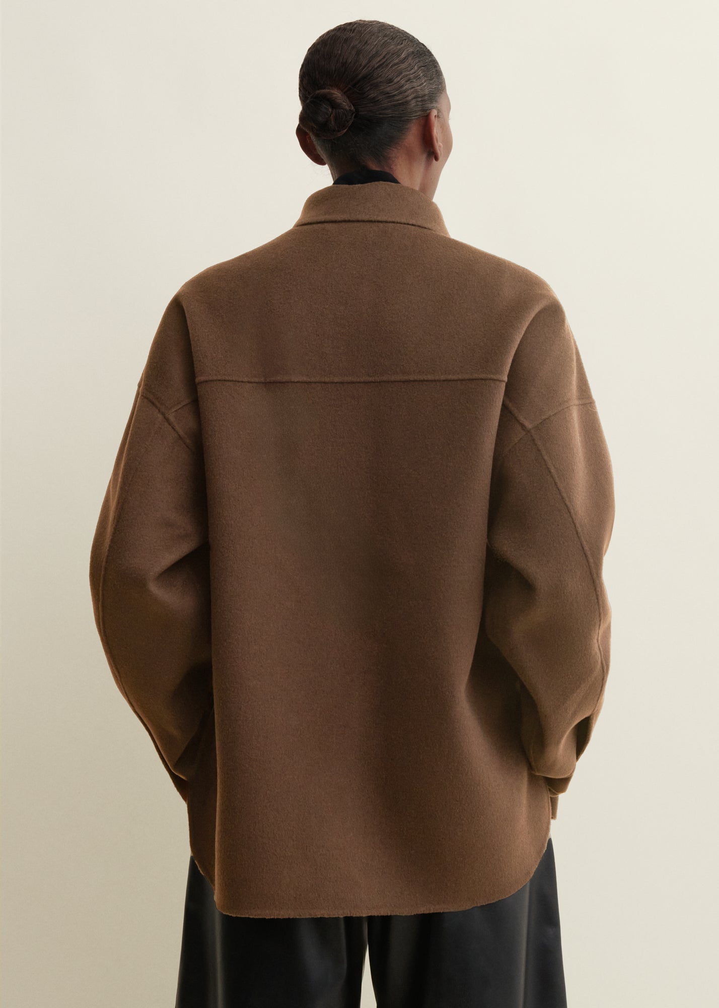 GIA | Wool Coat | Dark Beige