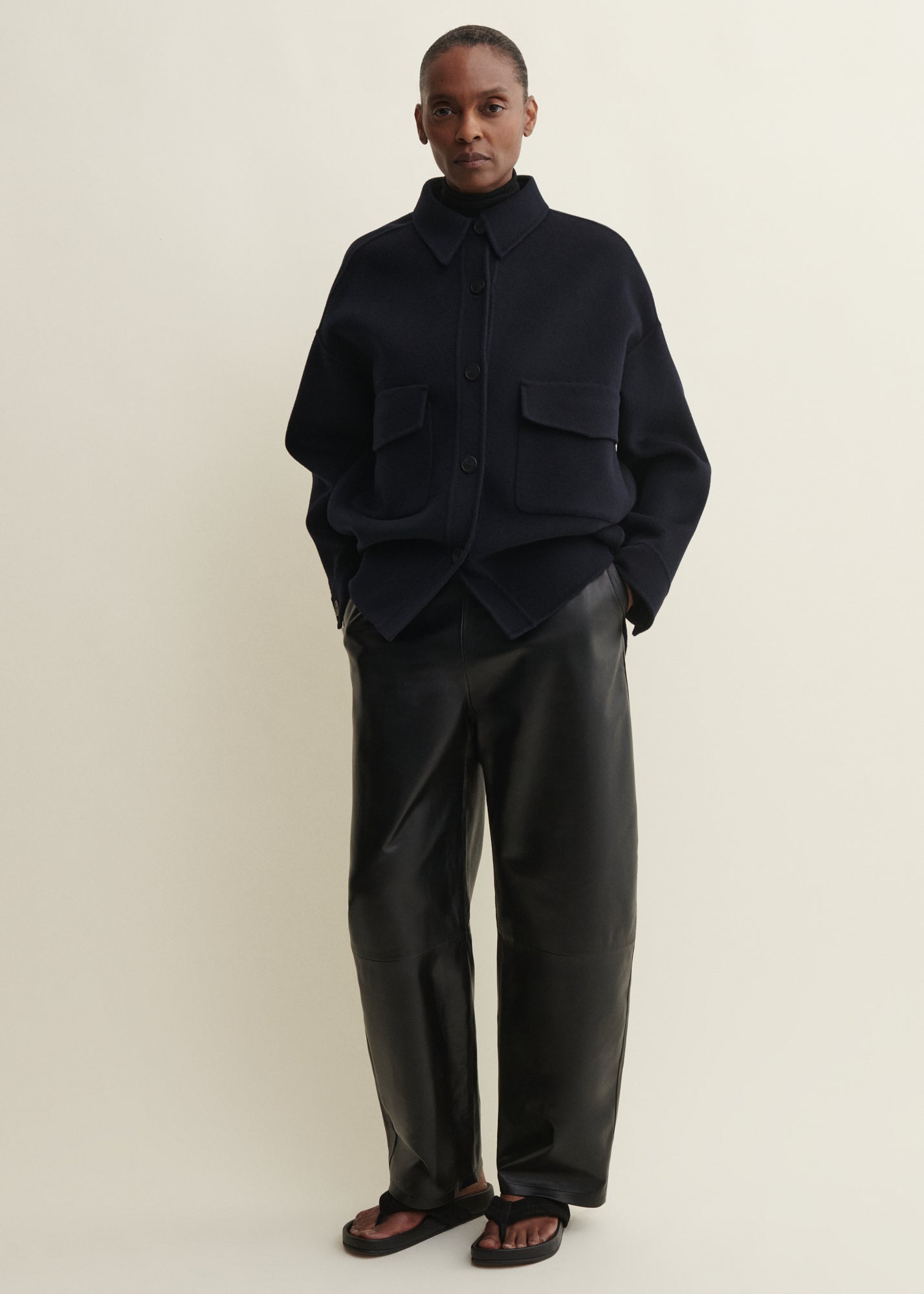 GIA | Wool Coat | Night