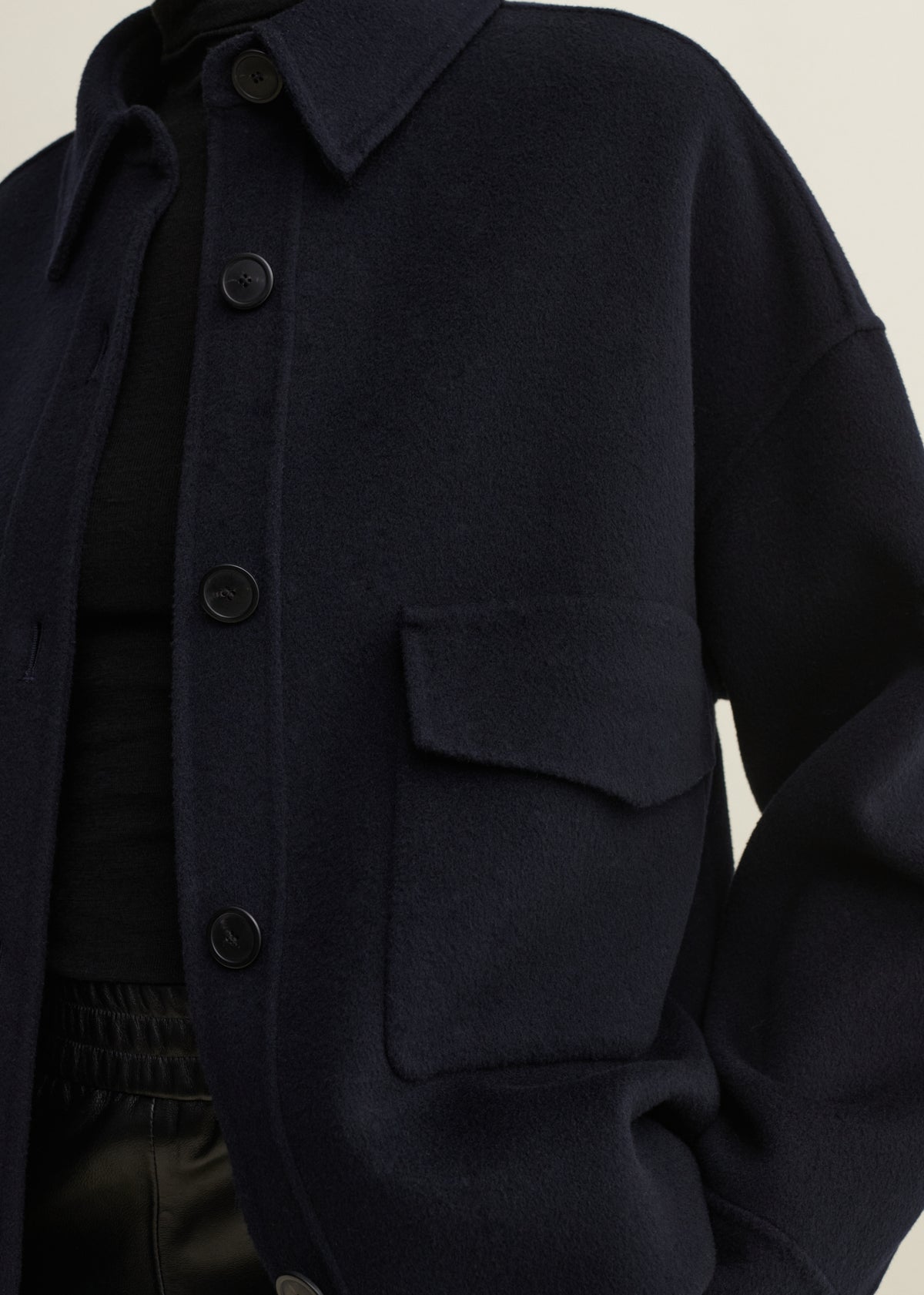 Gia | Wool Coat | Night