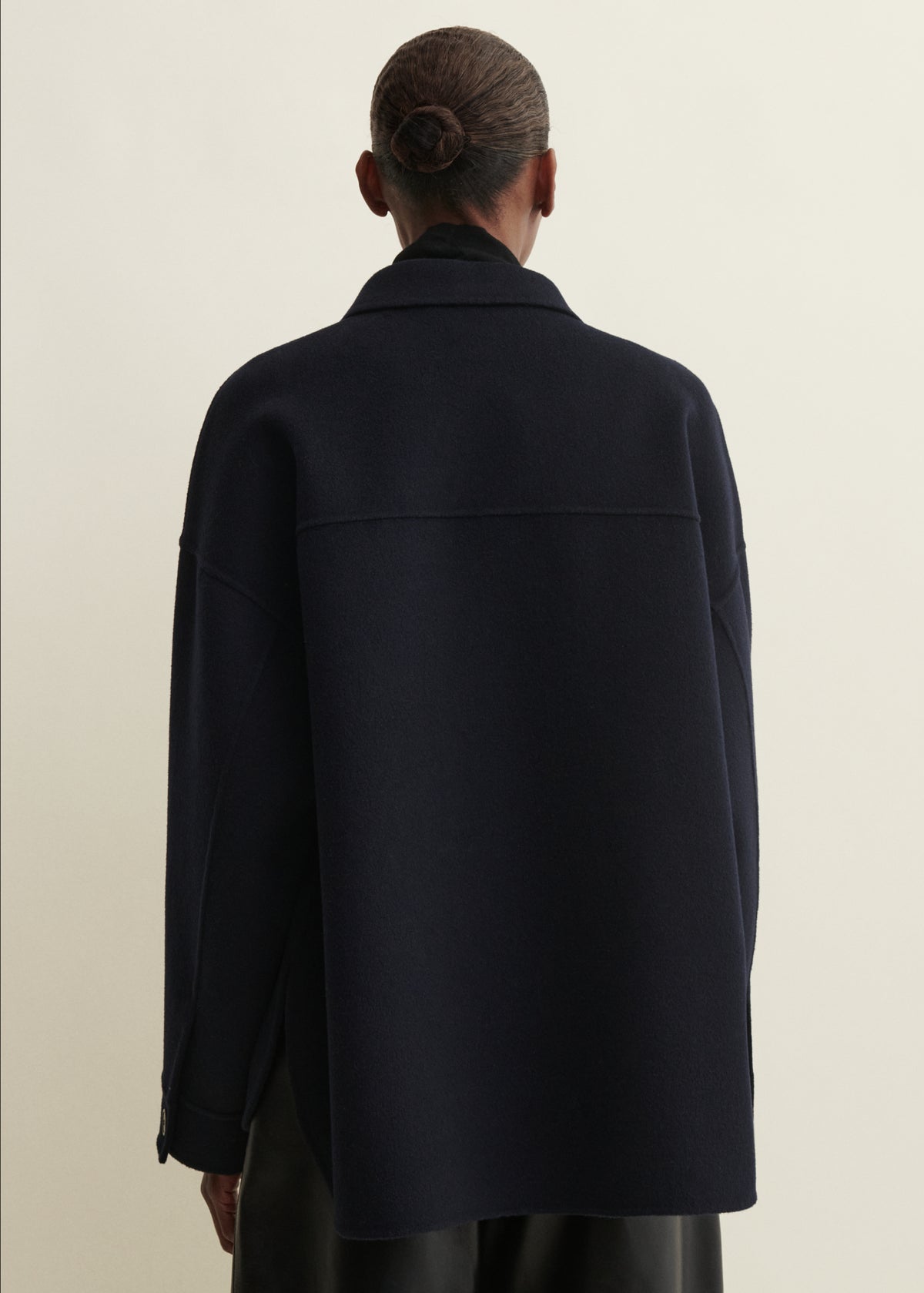 Gia | Wool Coat | Night