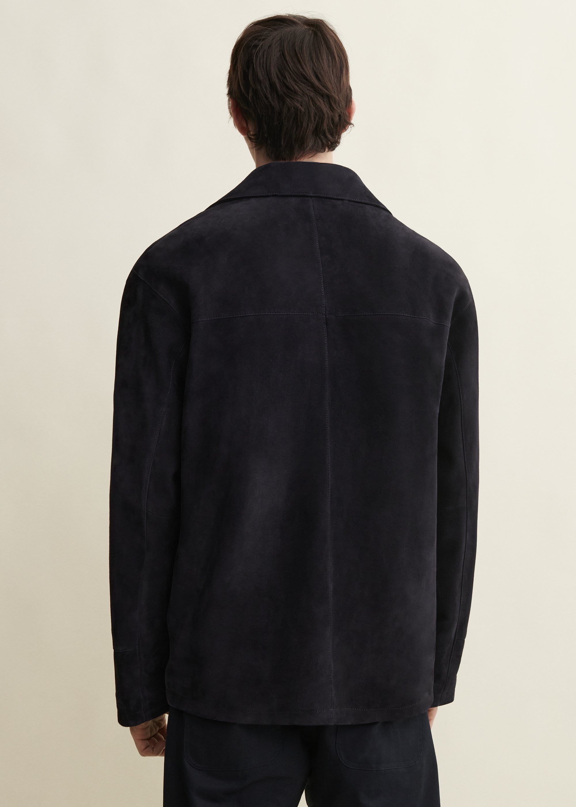 JACK | Suede Jacket | Dark Navy