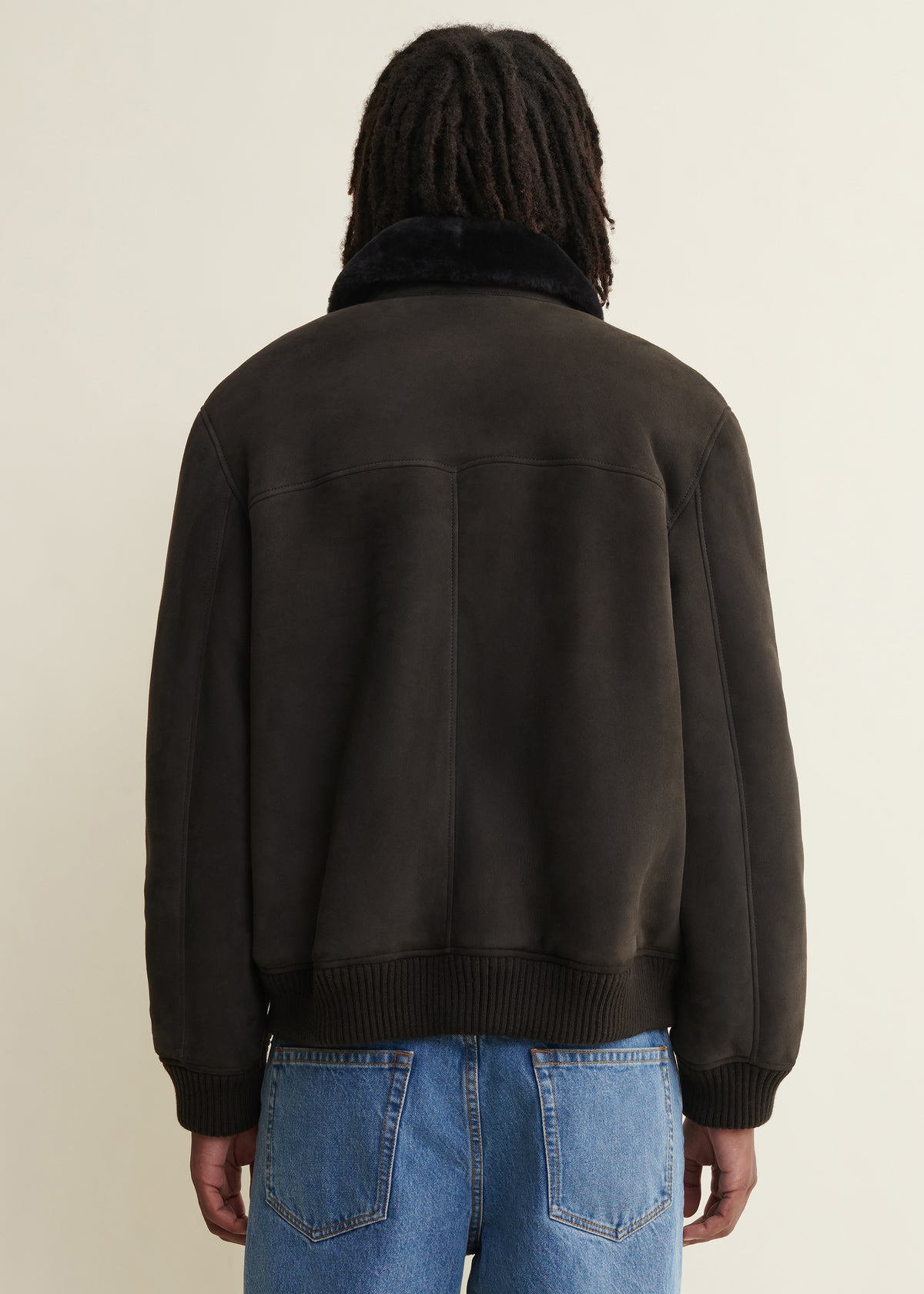 Ugo | Shearling Jacket | Iron