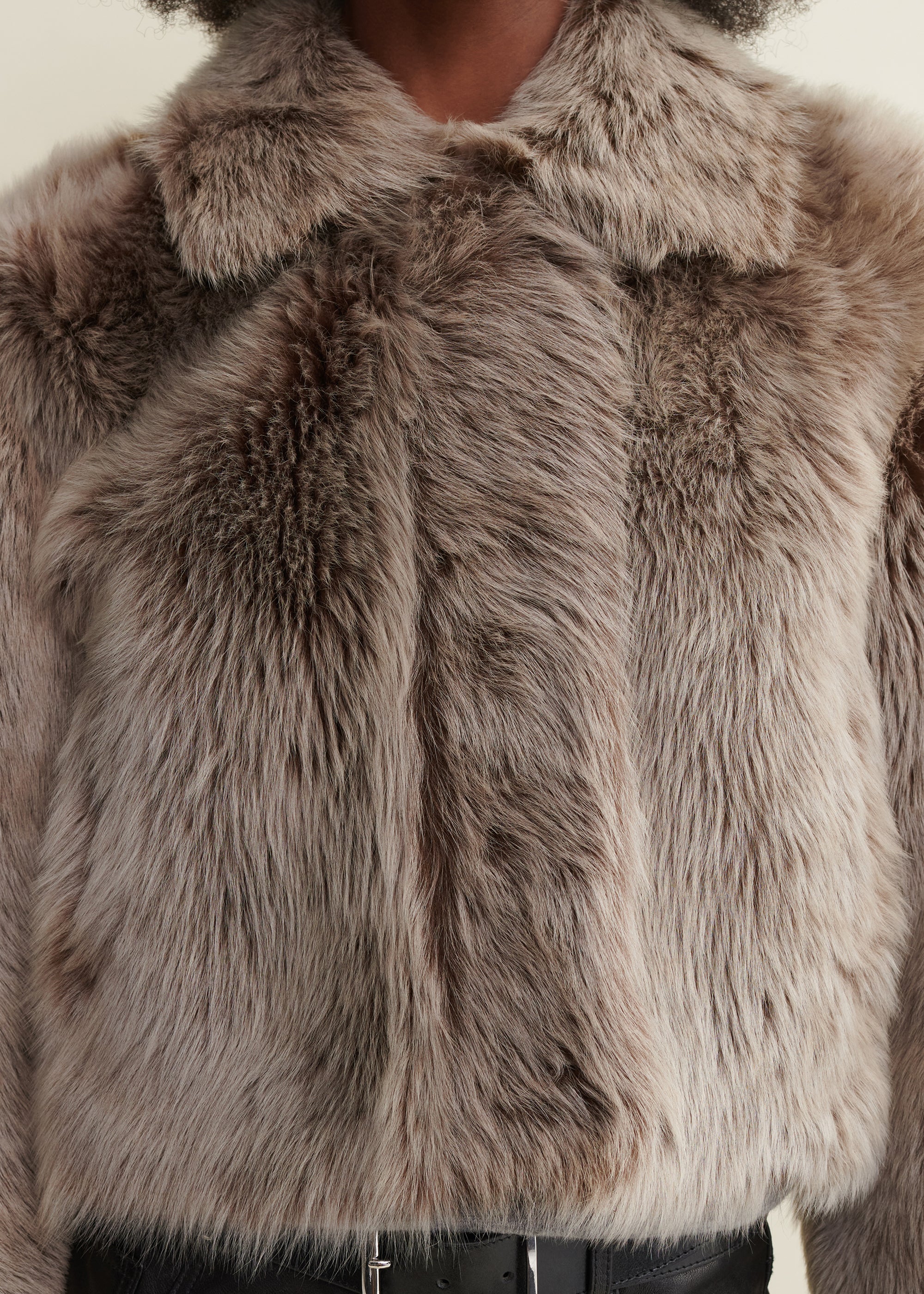 LUCIE | Shearling Jacket | Cigar
