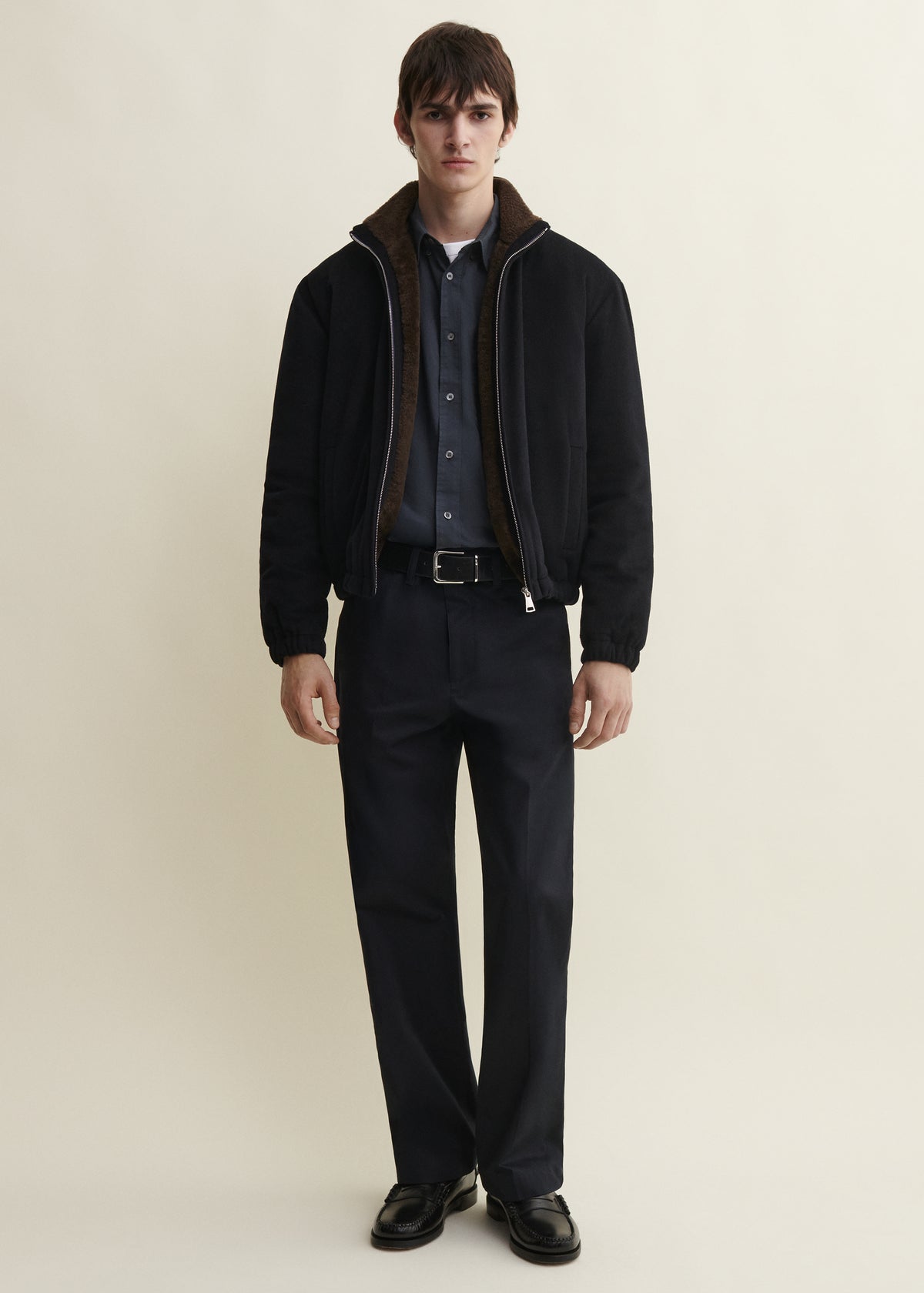 ALTIN | Shearling Wool Jacket | Night