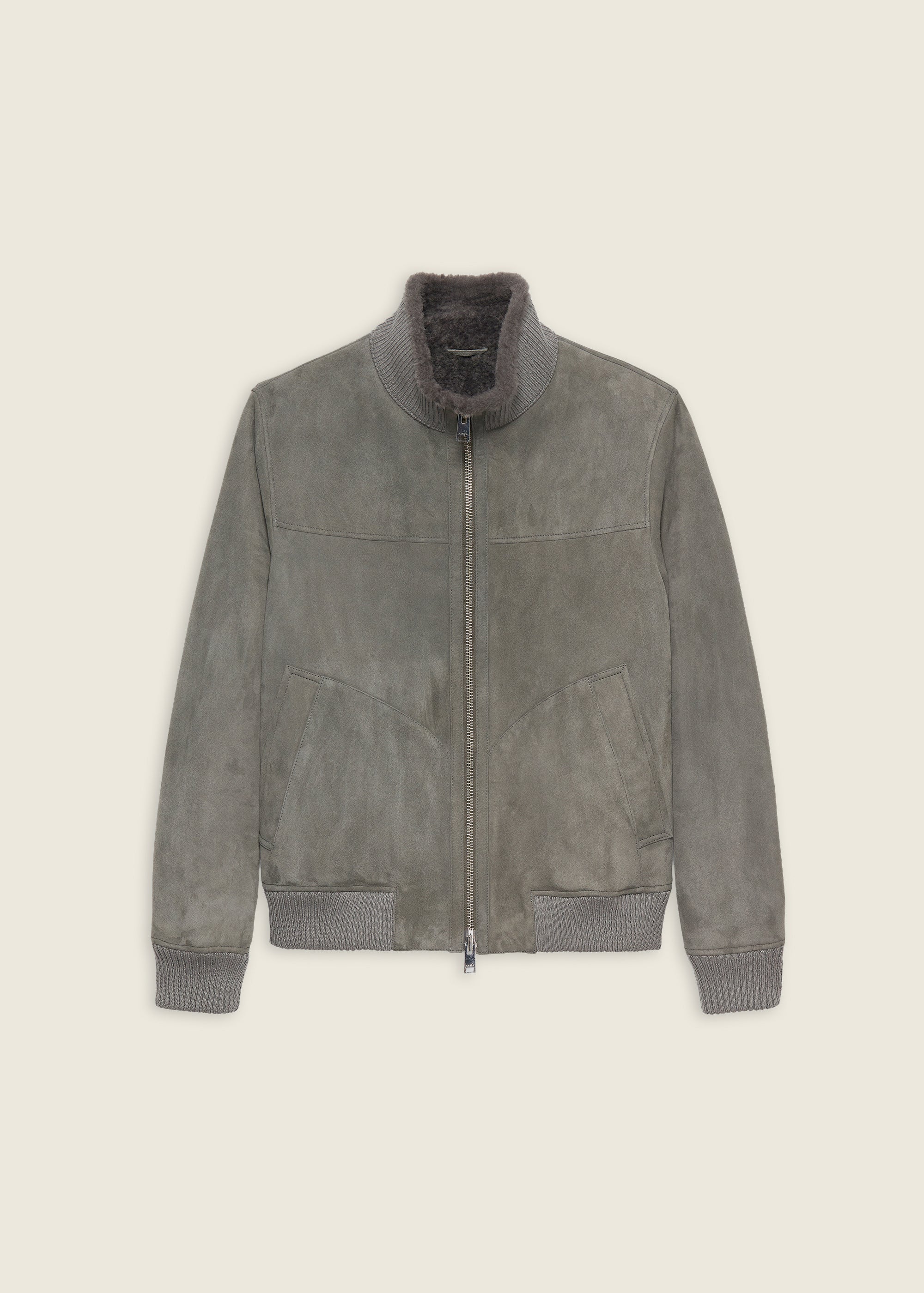 AREK | Shearling Suede Jacket
