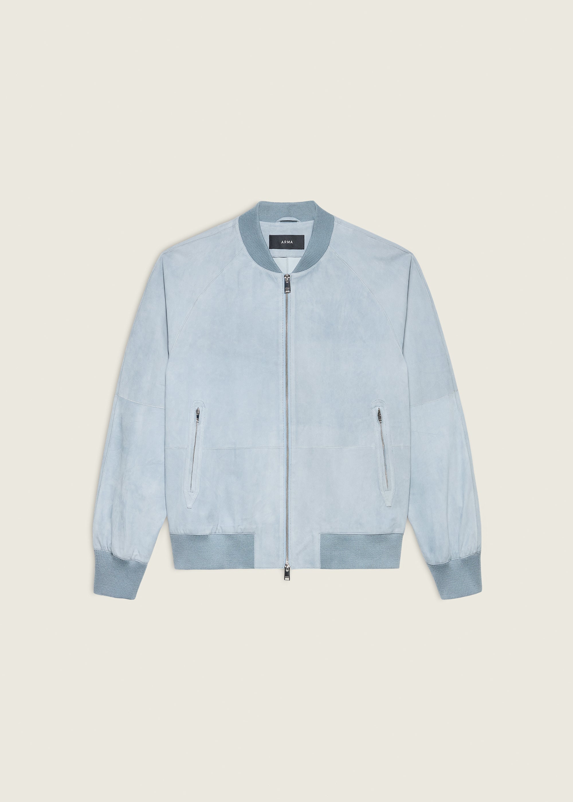 DION | Suede Bomber Jacket