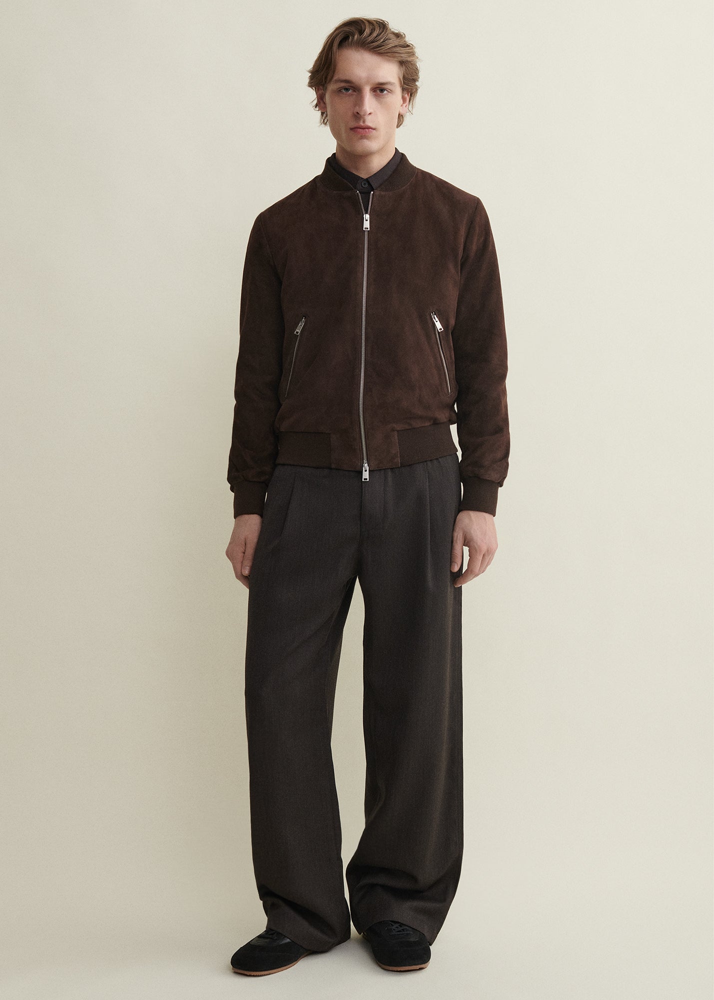 DIDIER | Wildleder Bomberjacke