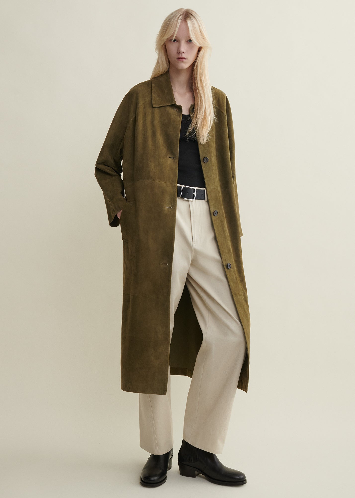 JUDY | Suede Coat