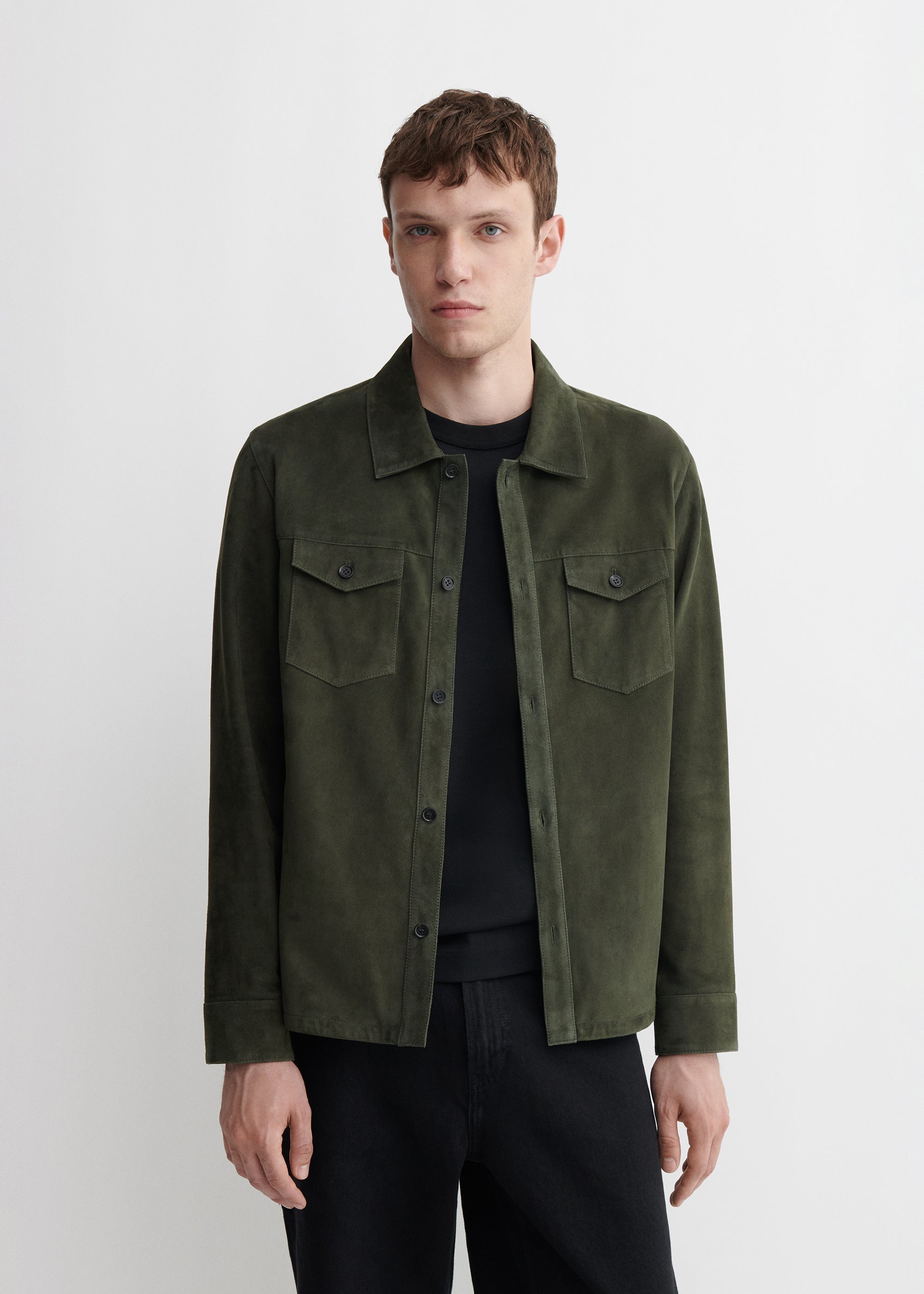 DEX | Suede Western Shirt