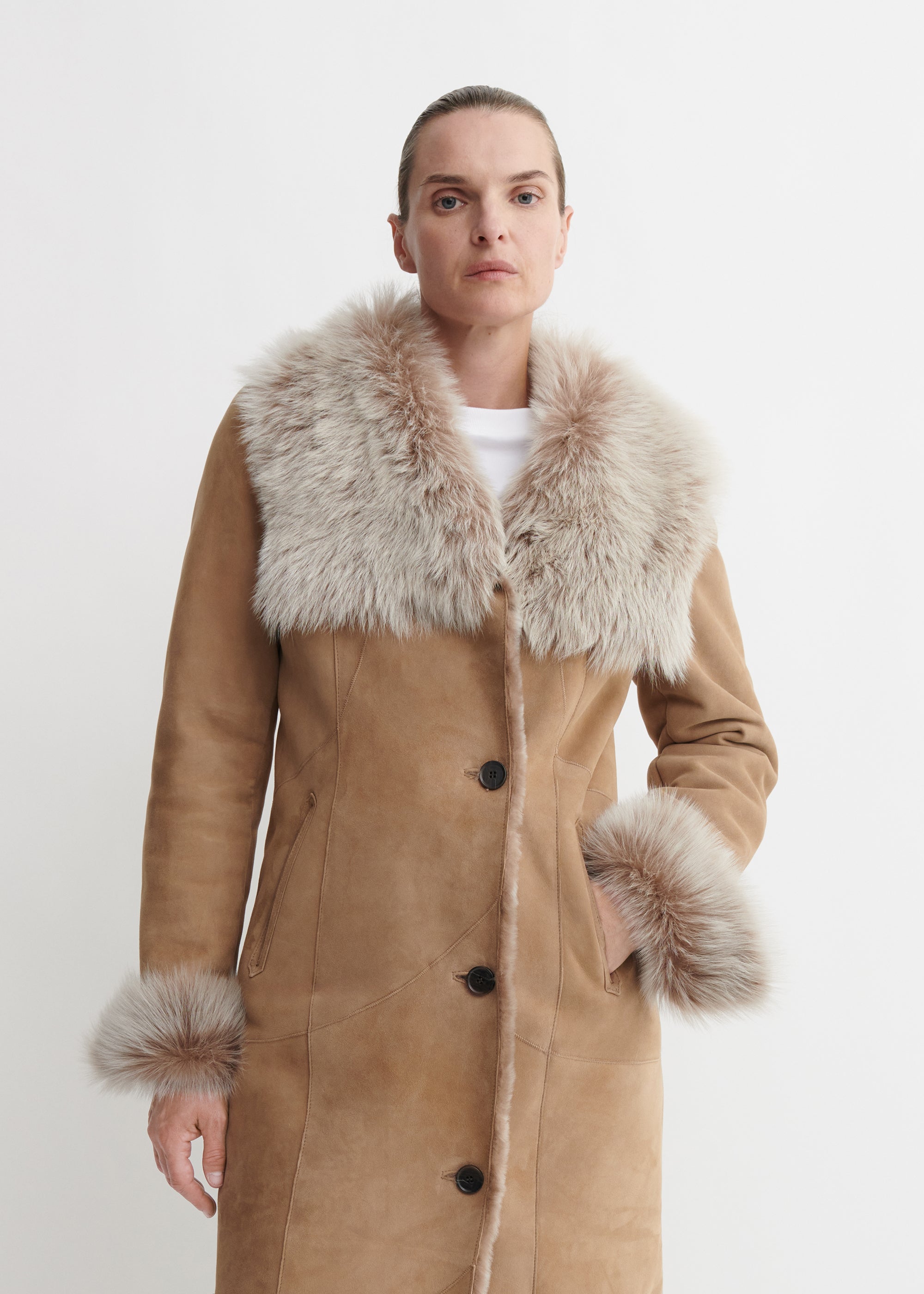 RAYDA | Shearling Coat
