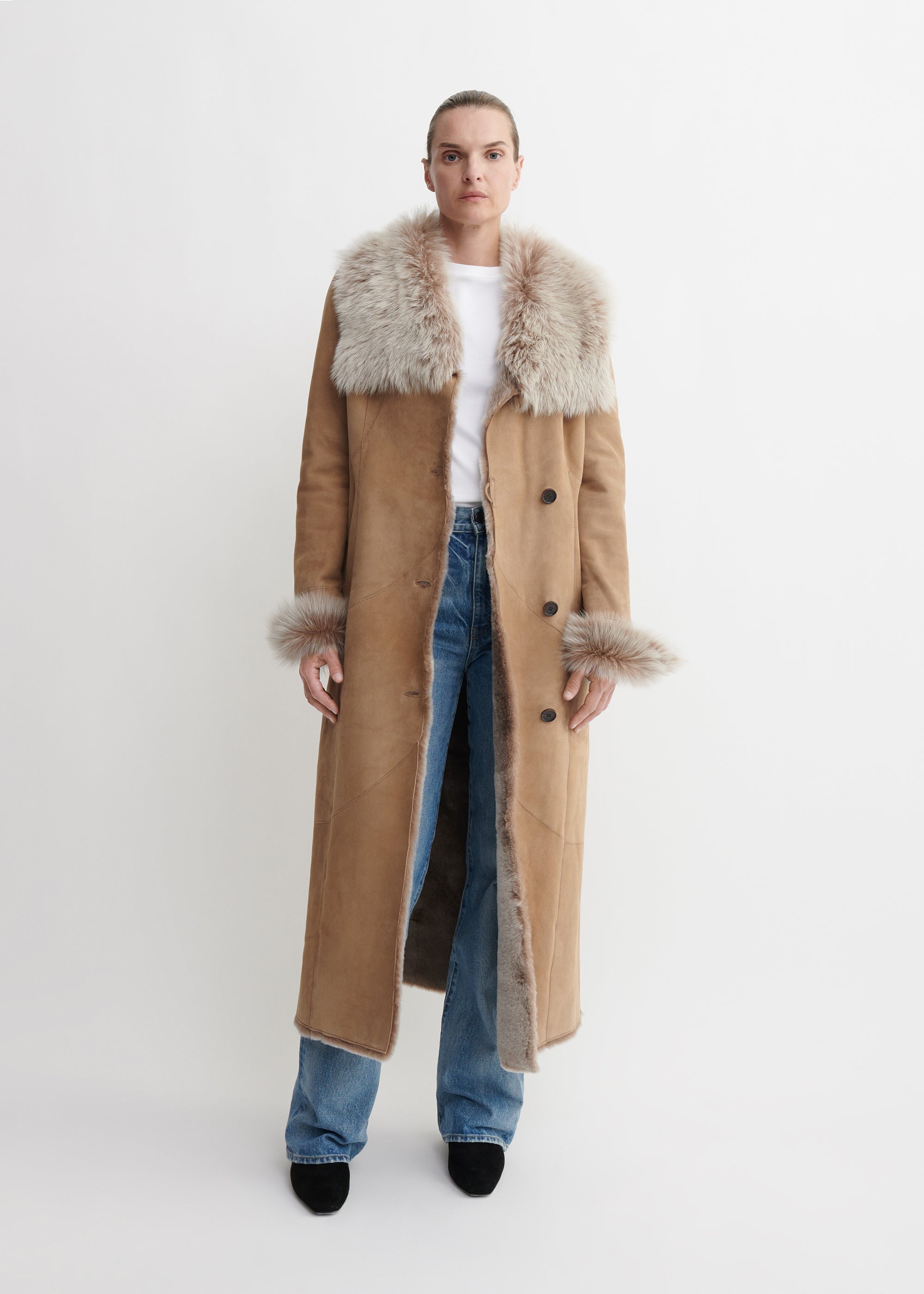 RAYDA | Shearling Coat