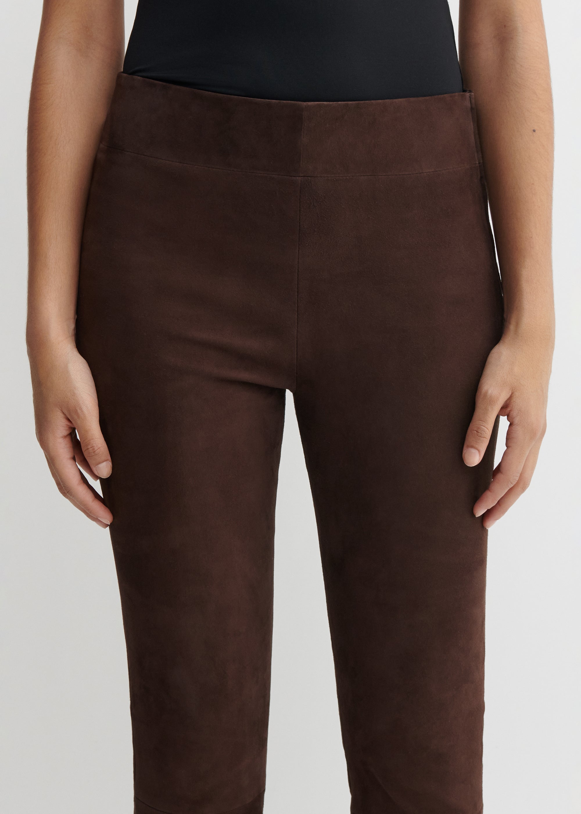 ZARAGOZA | Suede Flared Leggings