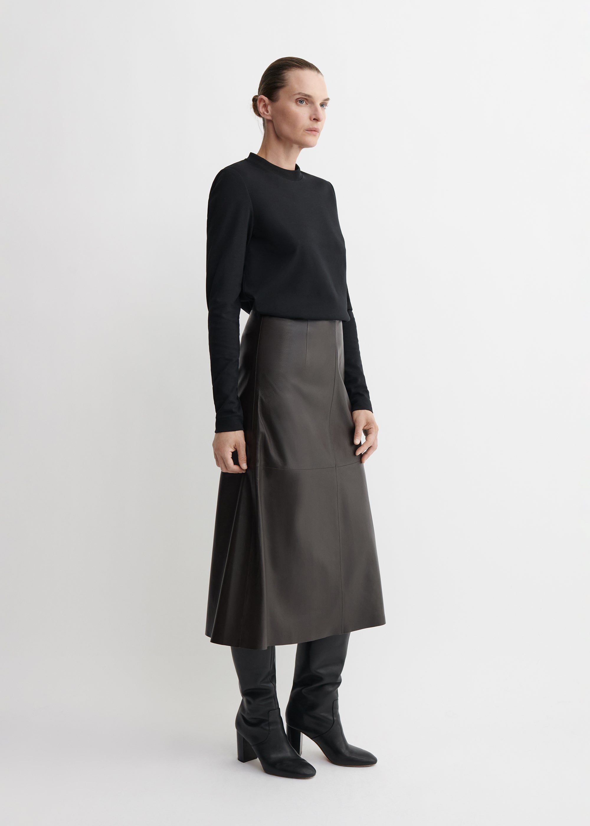 PHILIPA | Leather Skirt