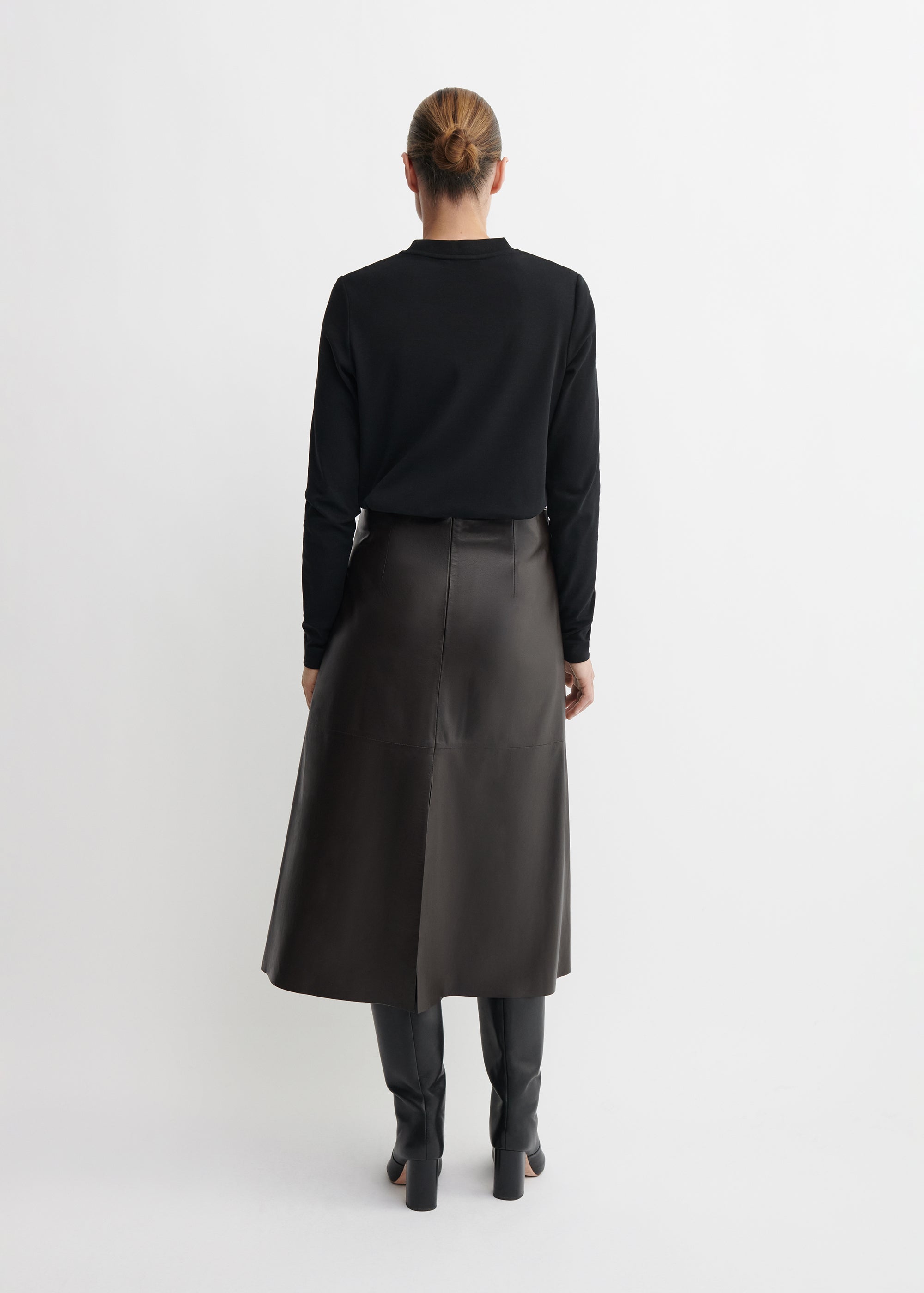 PHILIPA | Leather Skirt