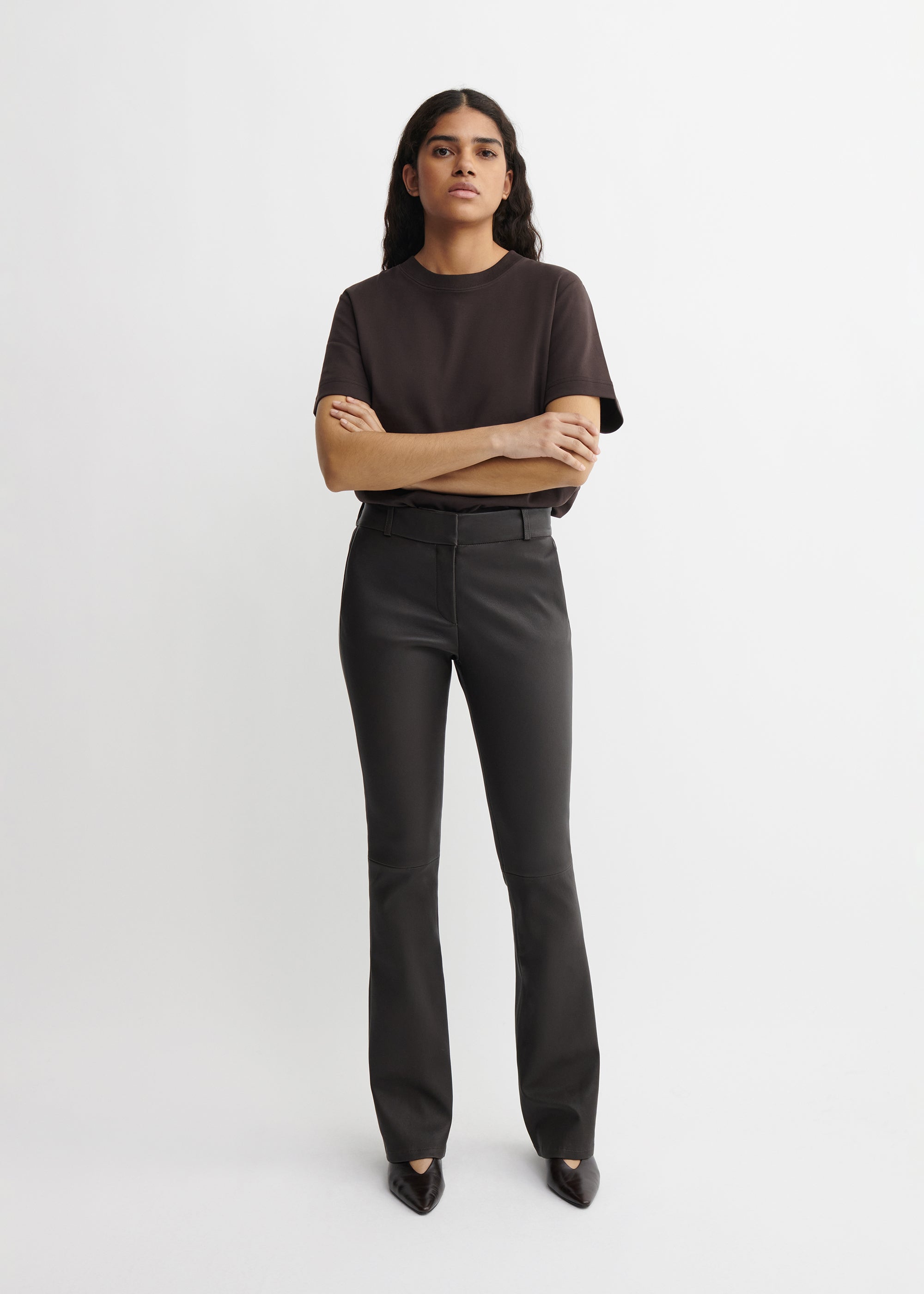 LUCIA | Leather Trousers