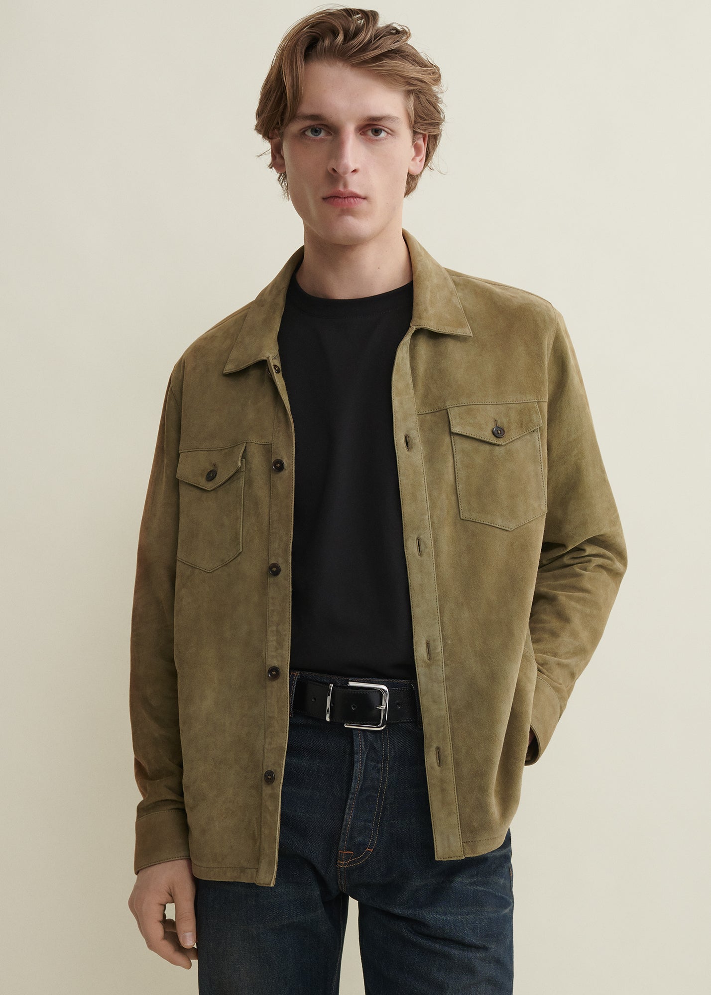DEX | Suede Western Shirt